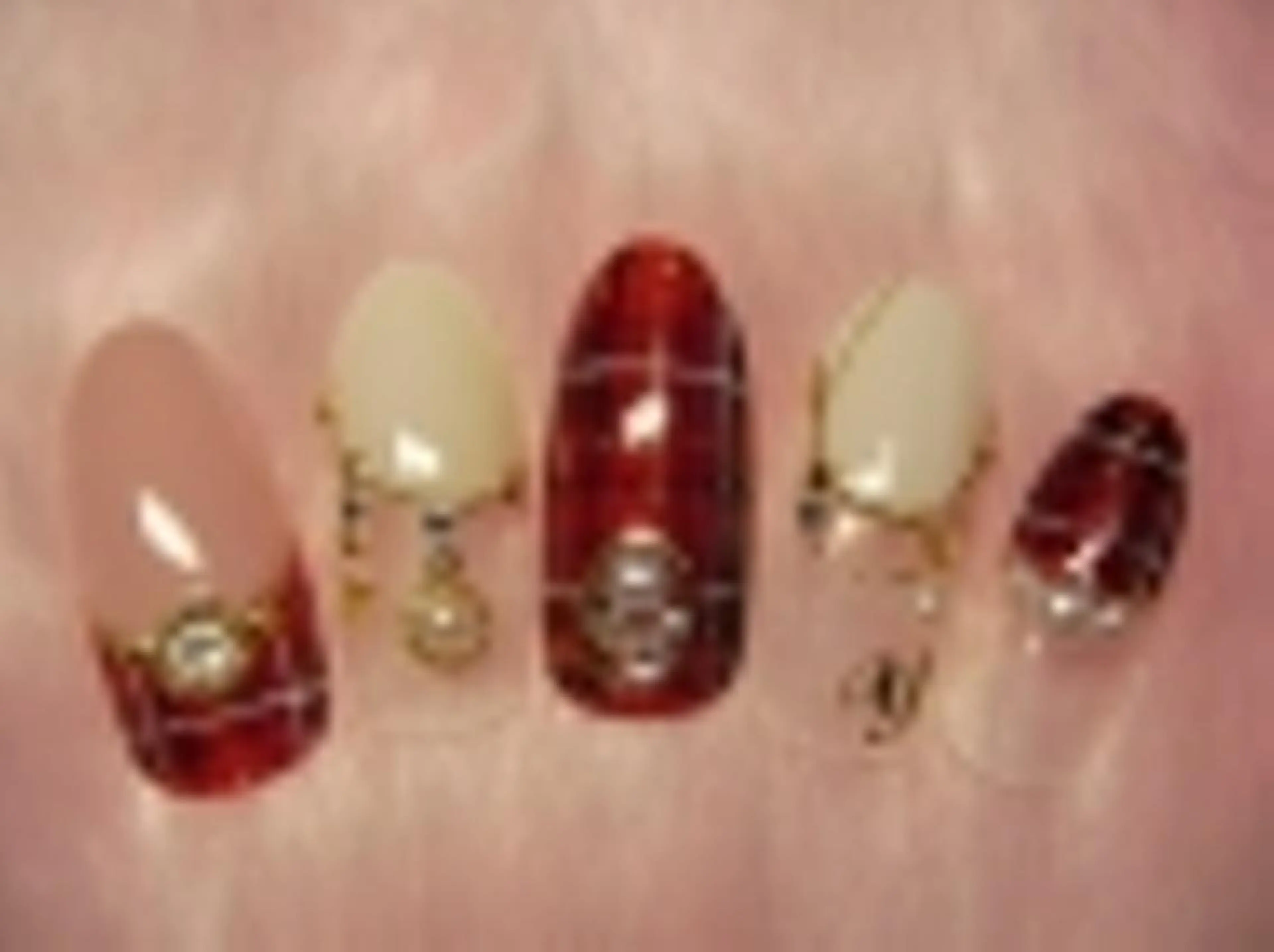 メンズ ネイル アップネイル 山口のネイルデザイン