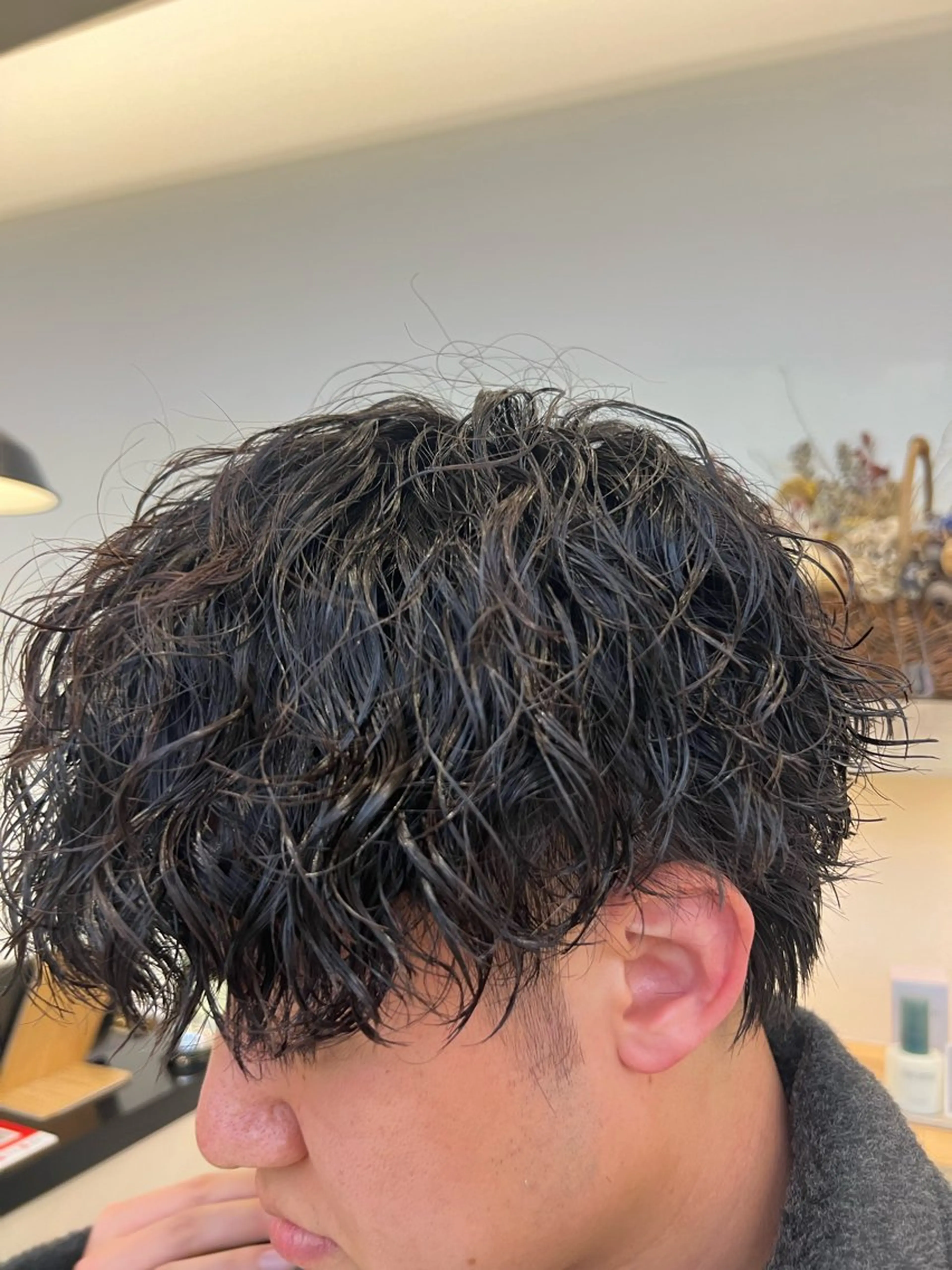 ショート ケンシロウ メンズパーマ特化⭕️のヘアスタイル