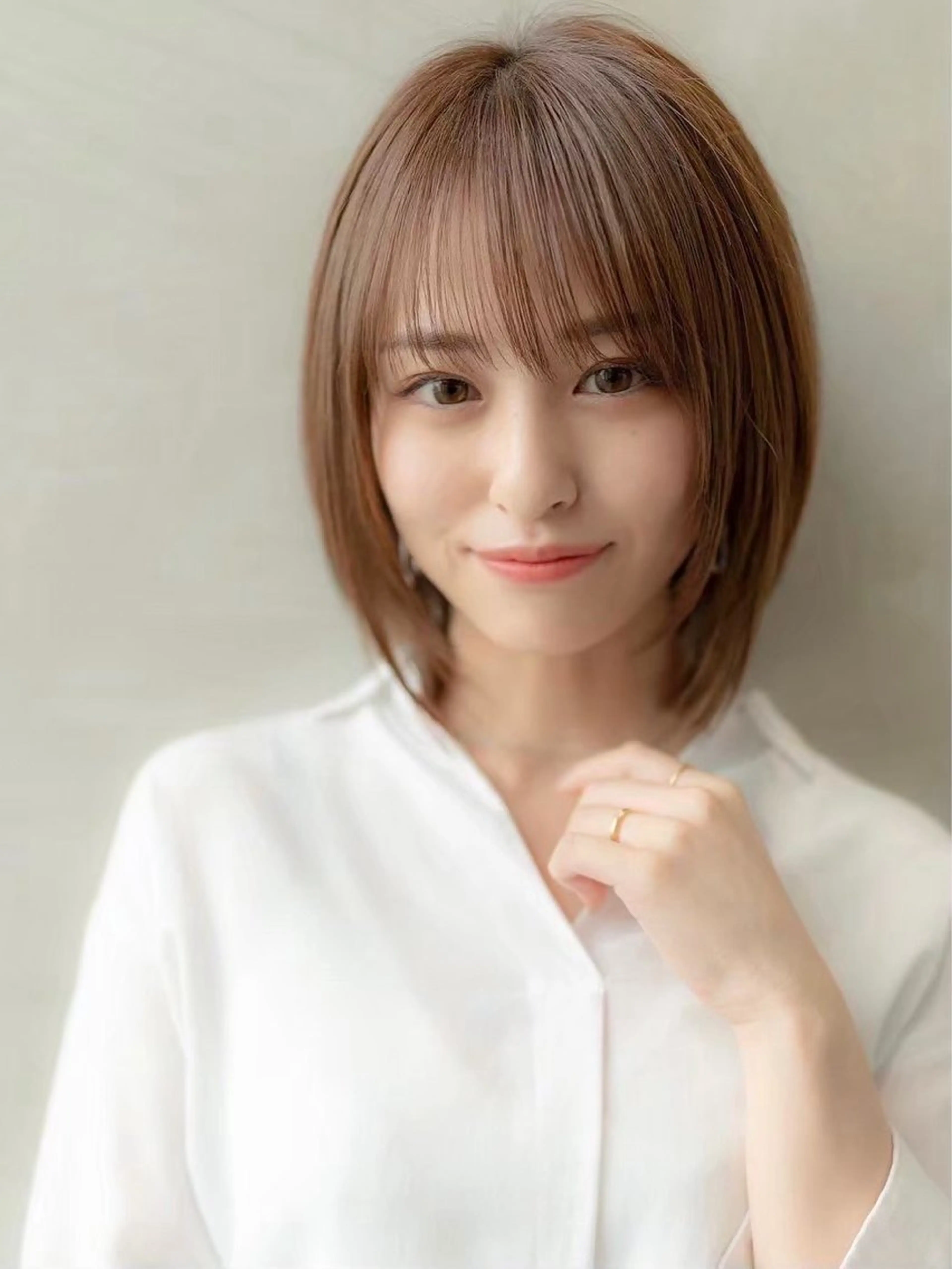 ミディアム 明戸 大和のヘアスタイル