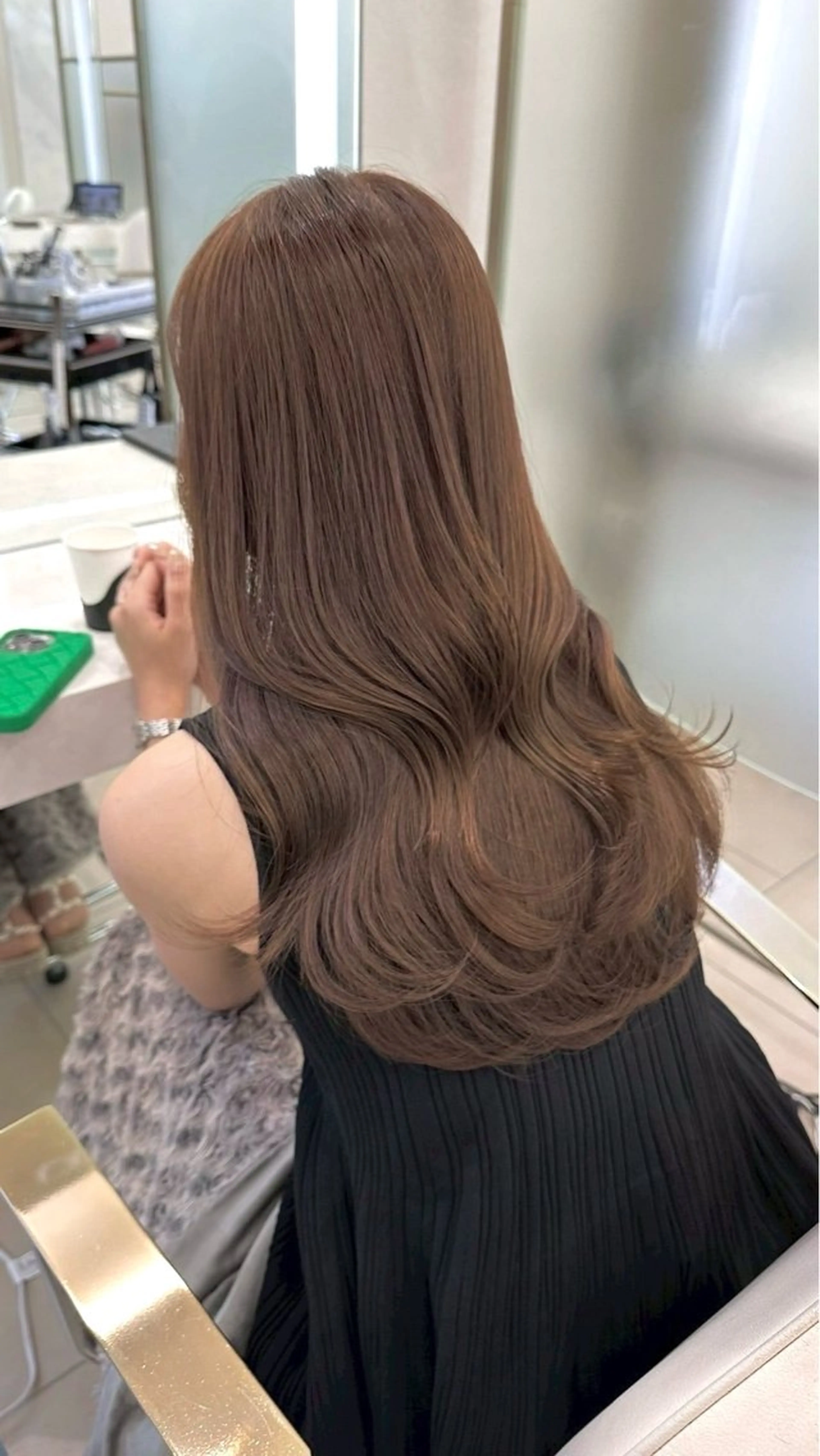 ロング COA🎀オギユリ /透明感カラー🫧のヘアスタイル
