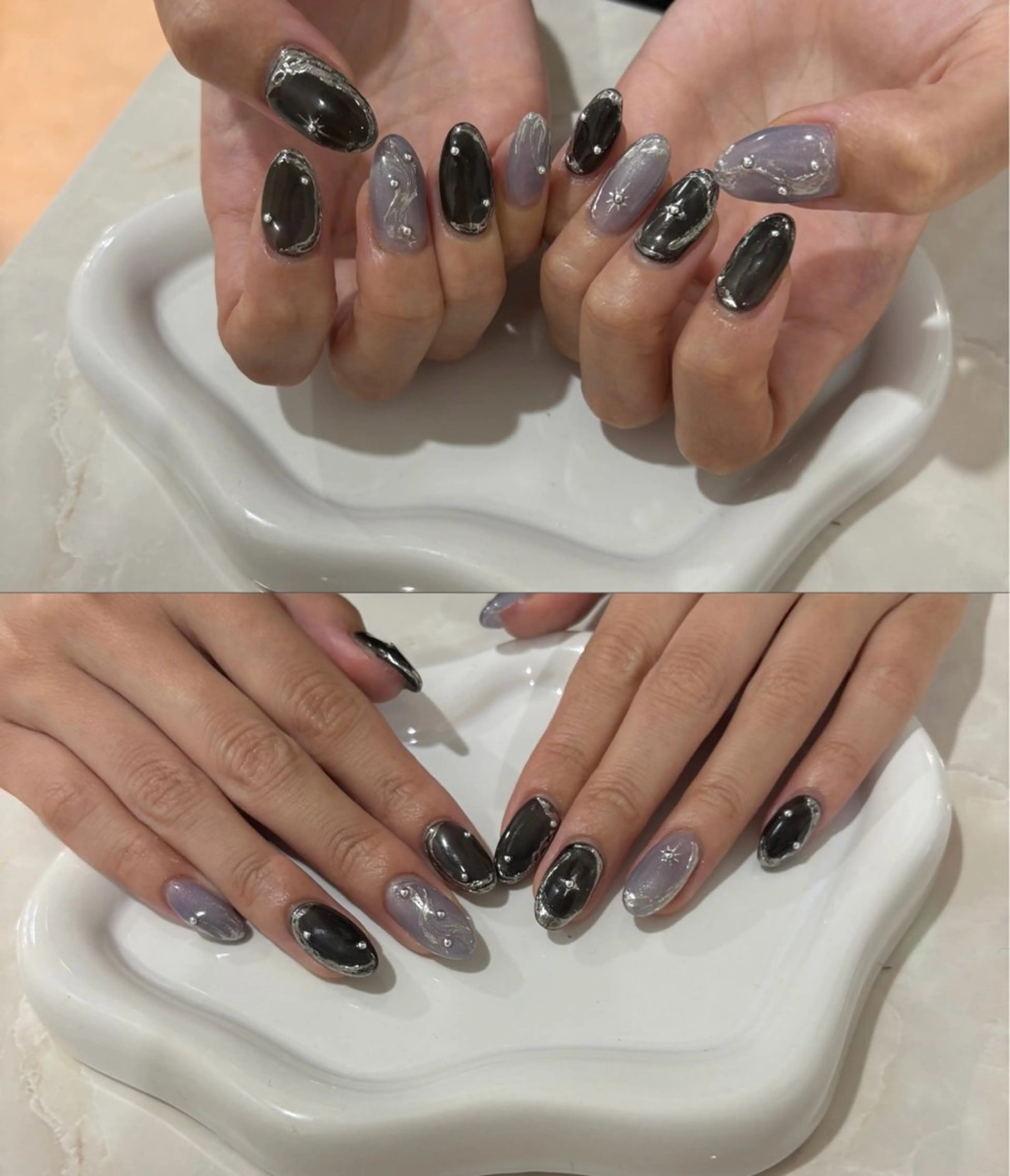 ネイル ハンドネイル ハンドケア THE BALM Noahのネイルデザイン