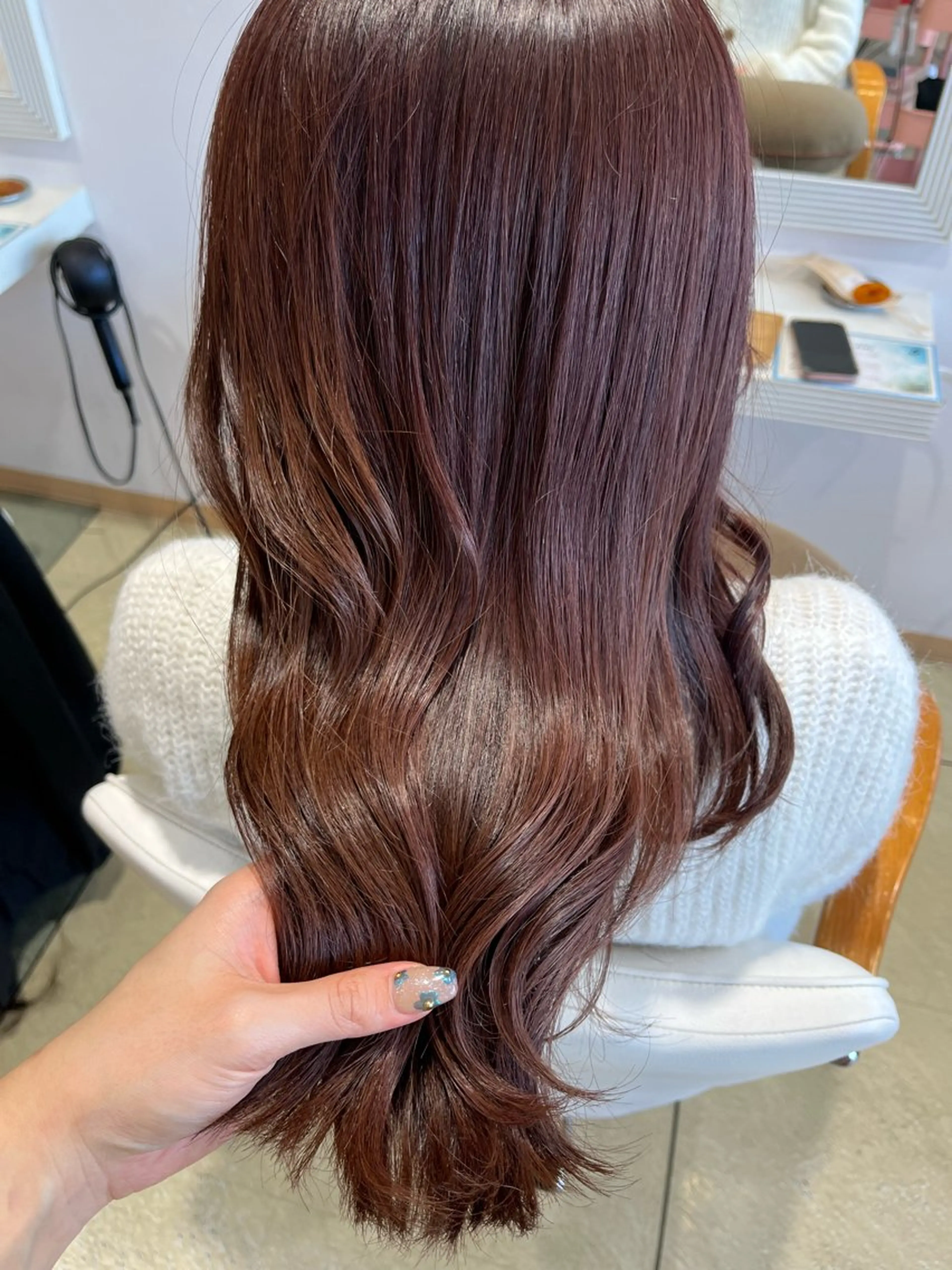 ミディアム ☁️彦坂唯有/ 透明感カラー☁️のヘアスタイル