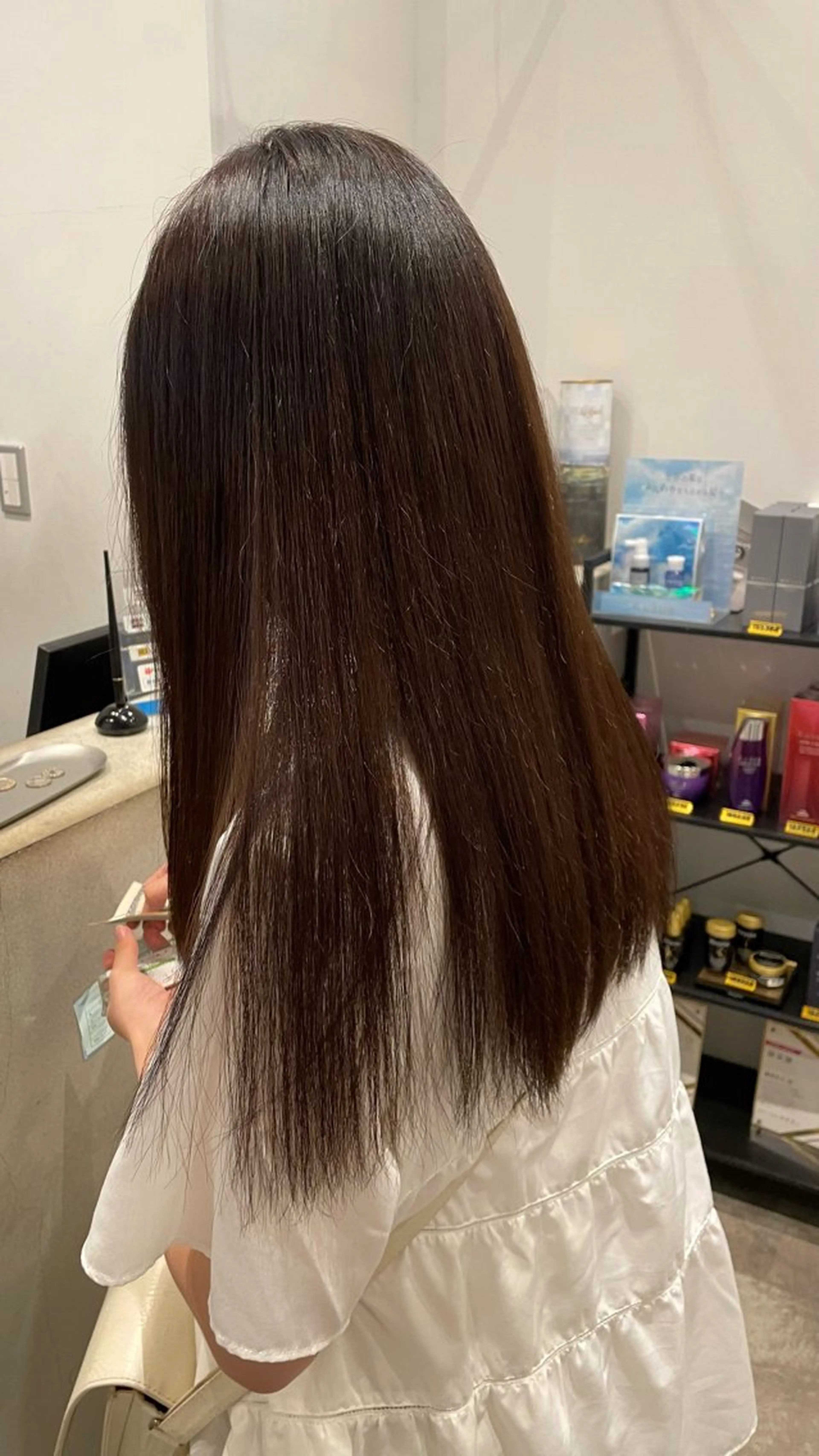 ロング メンズパーマ✨️/ 縮毛カラー🫧あきはのヘアスタイル