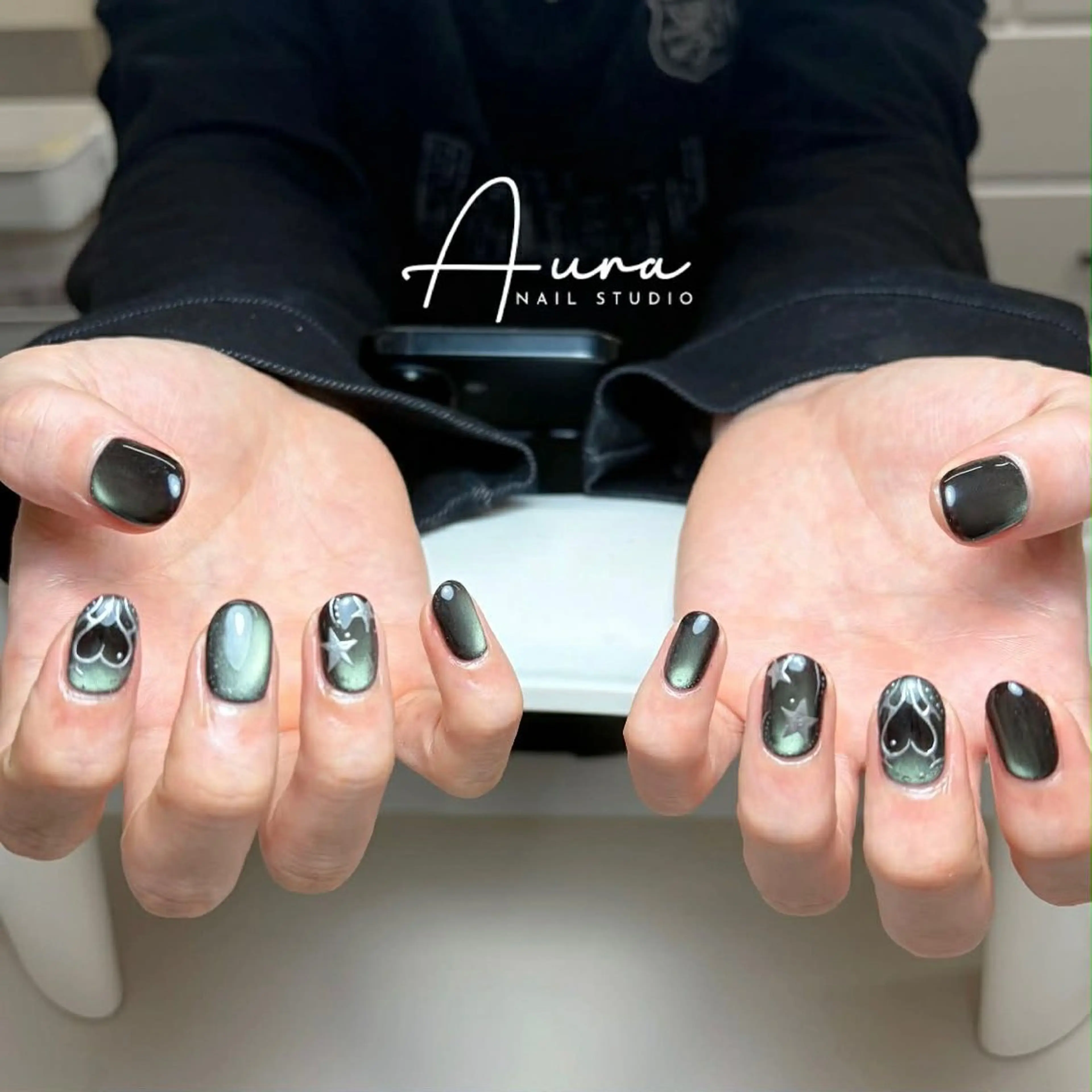 ネイル ハンドネイル Aura Nail Studioのネイルデザイン