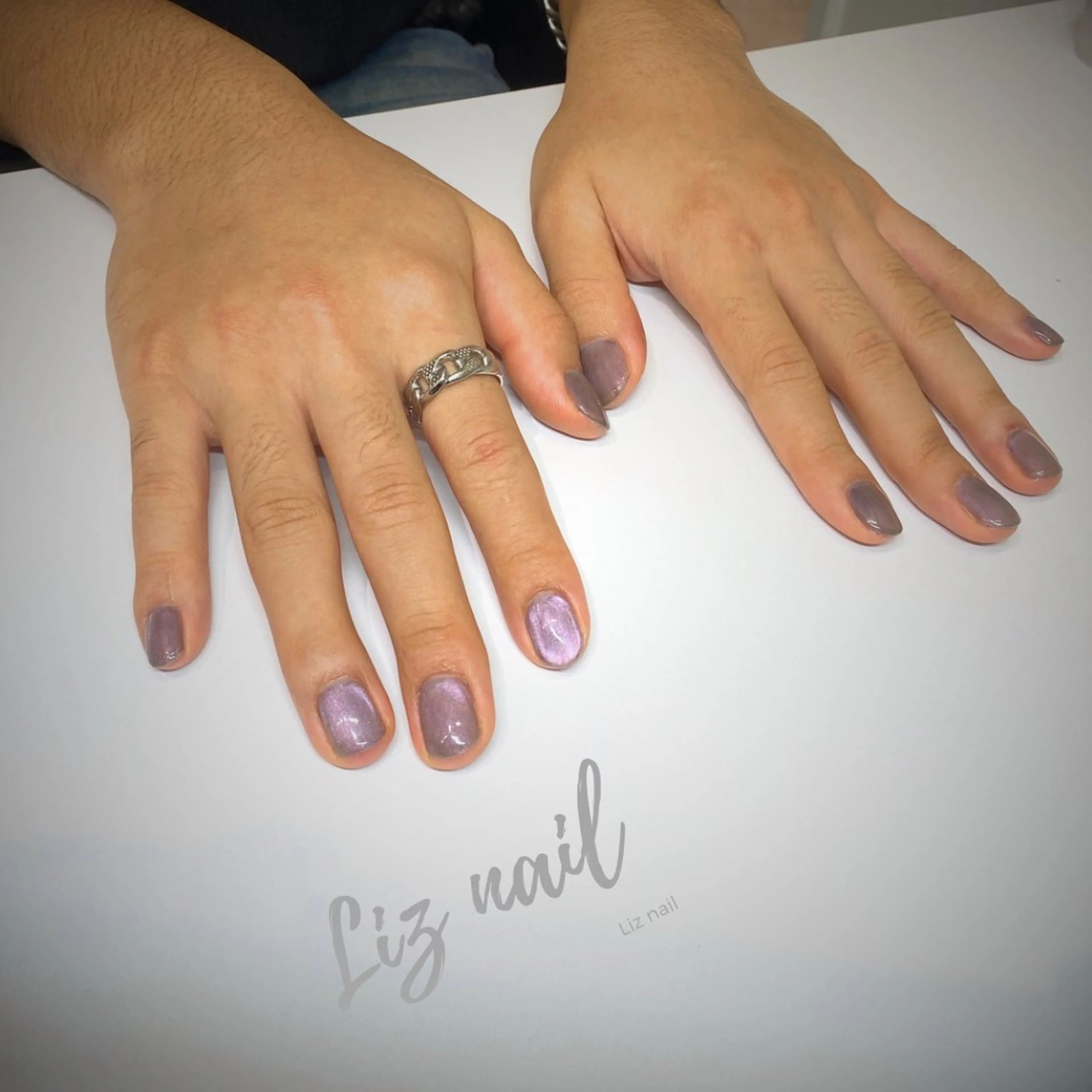 ネイル マグネットネイル メンズネイル ネイリストR 吉祥寺のネイルデザイン