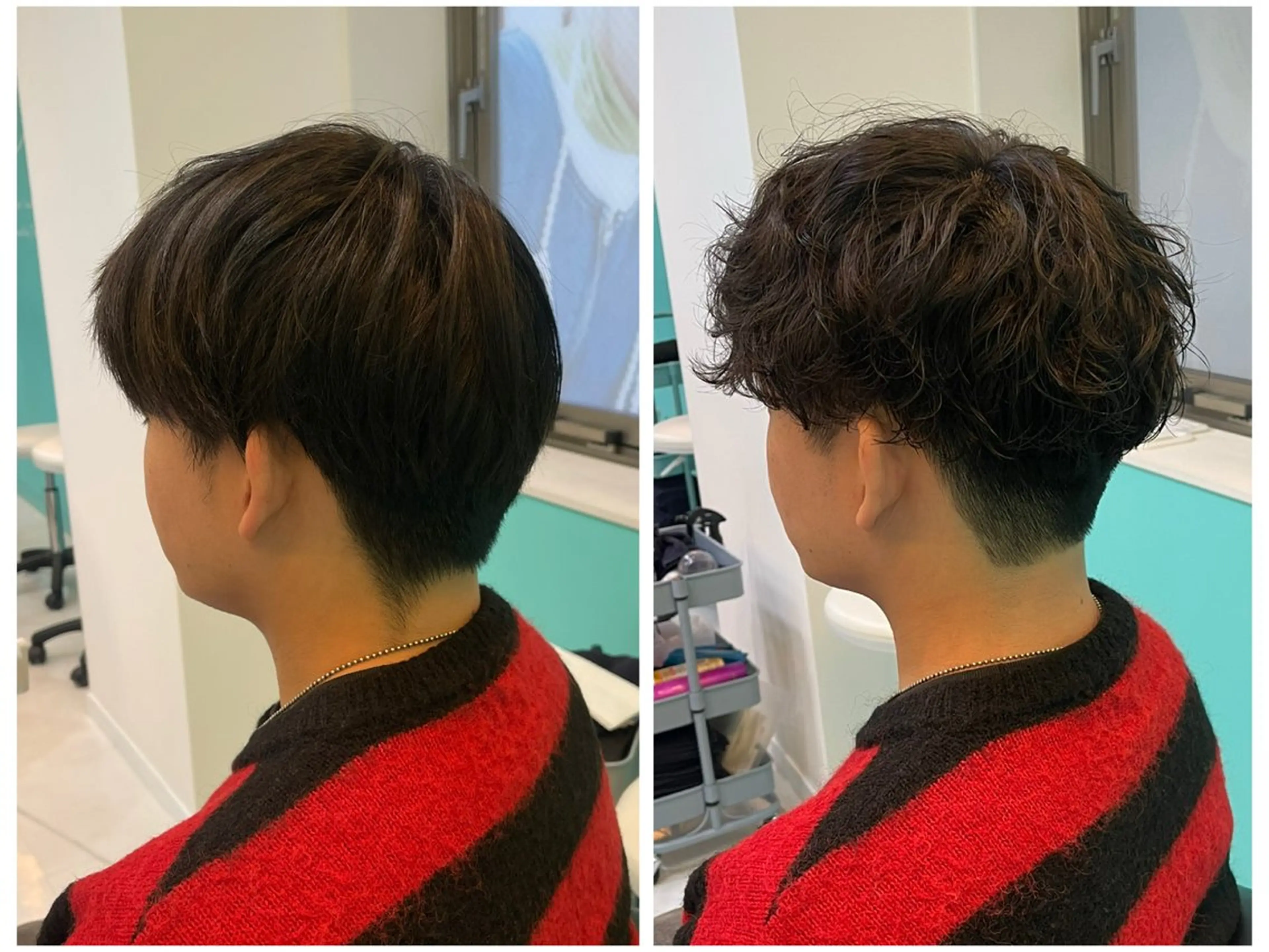 パーマ メンズ カット パーマ mana/ブリーチ/ ヘアセット/メンズのヘアスタイル