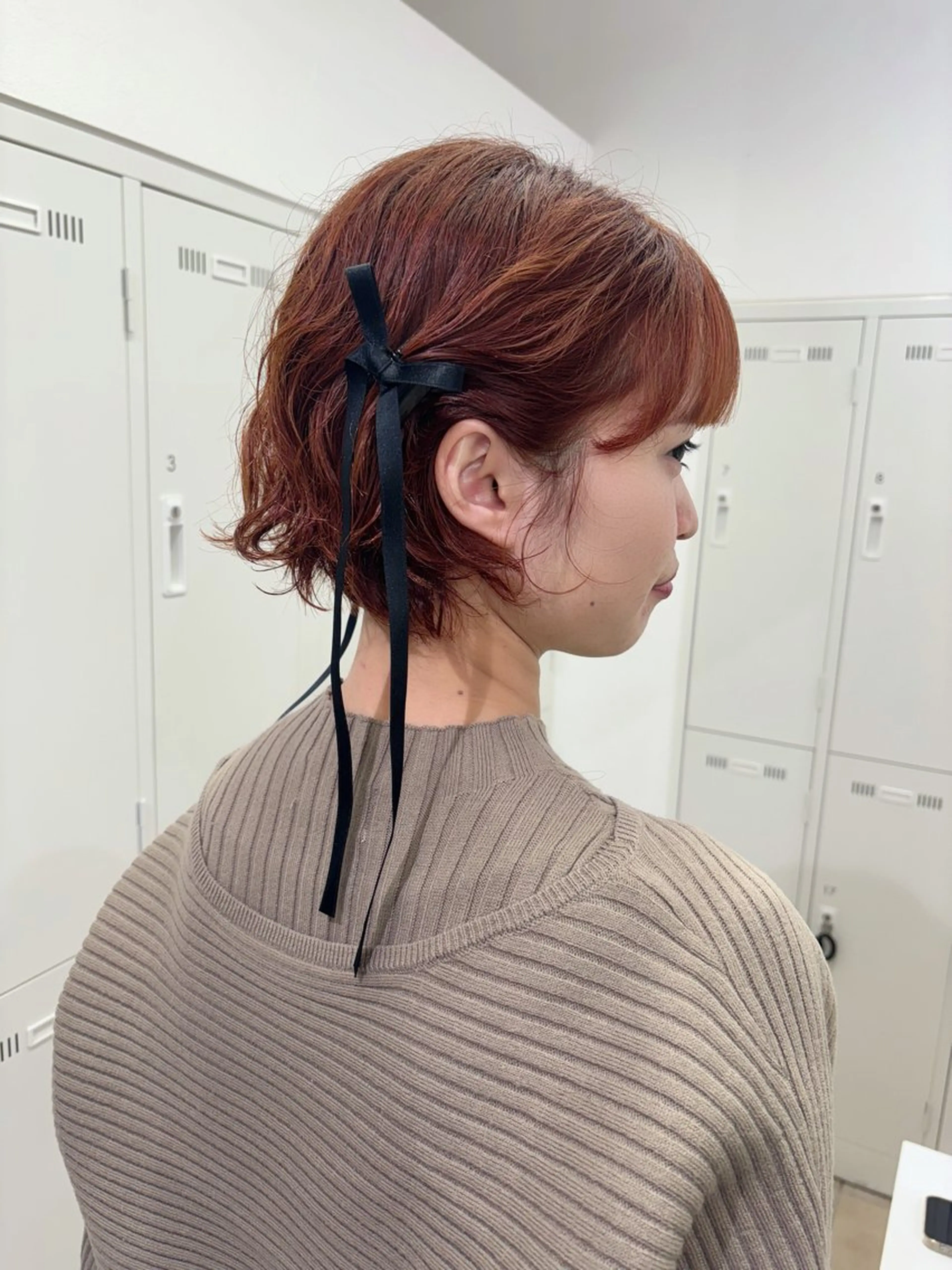 ショート カラー オレンジ カット ヘアカラー 西山梨々【5/1〜 復帰致します🌼】のヘアスタイル