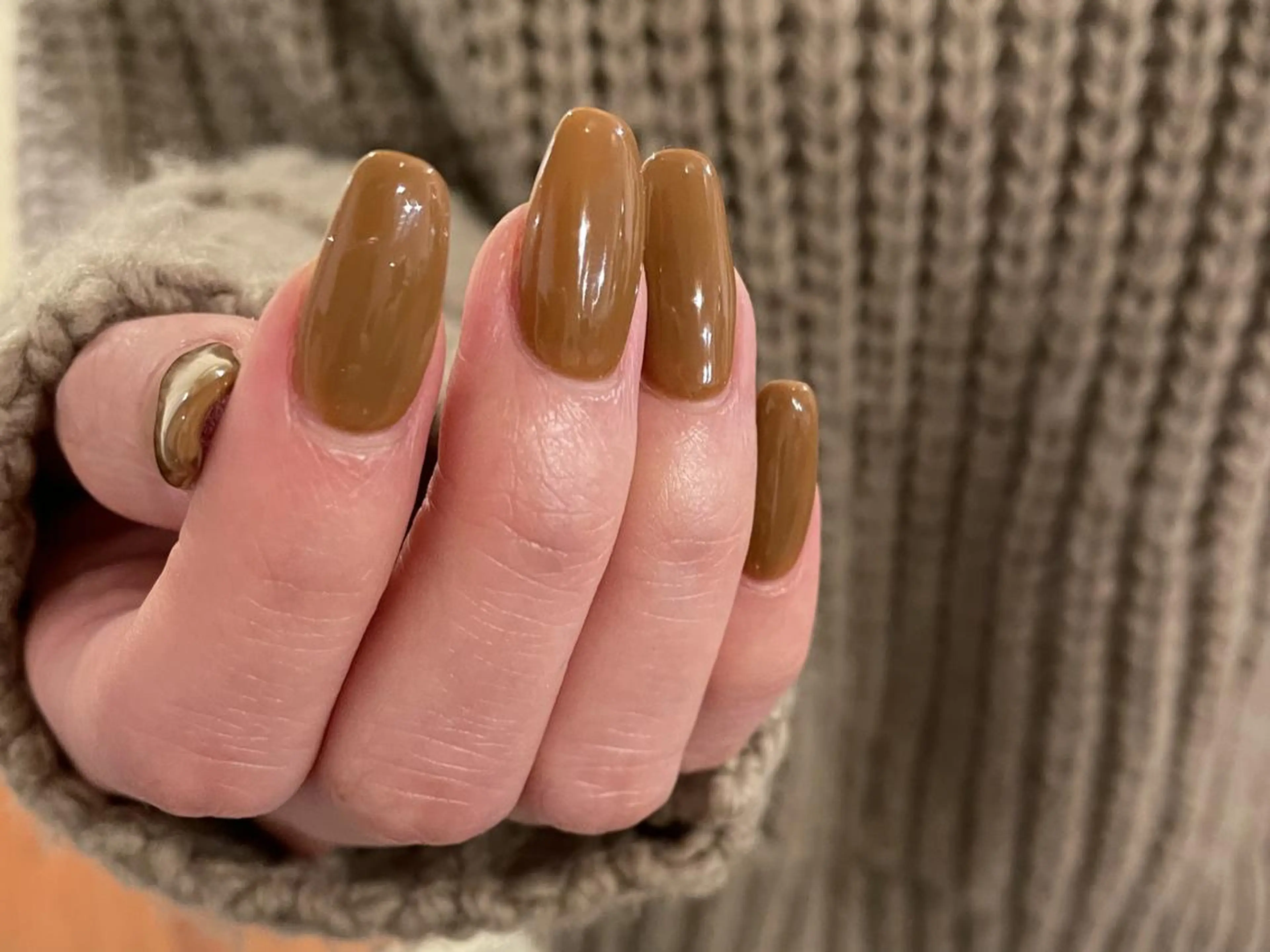 ネイル 🫧aku🫧 自由が丘／フィルインのネイルデザイン