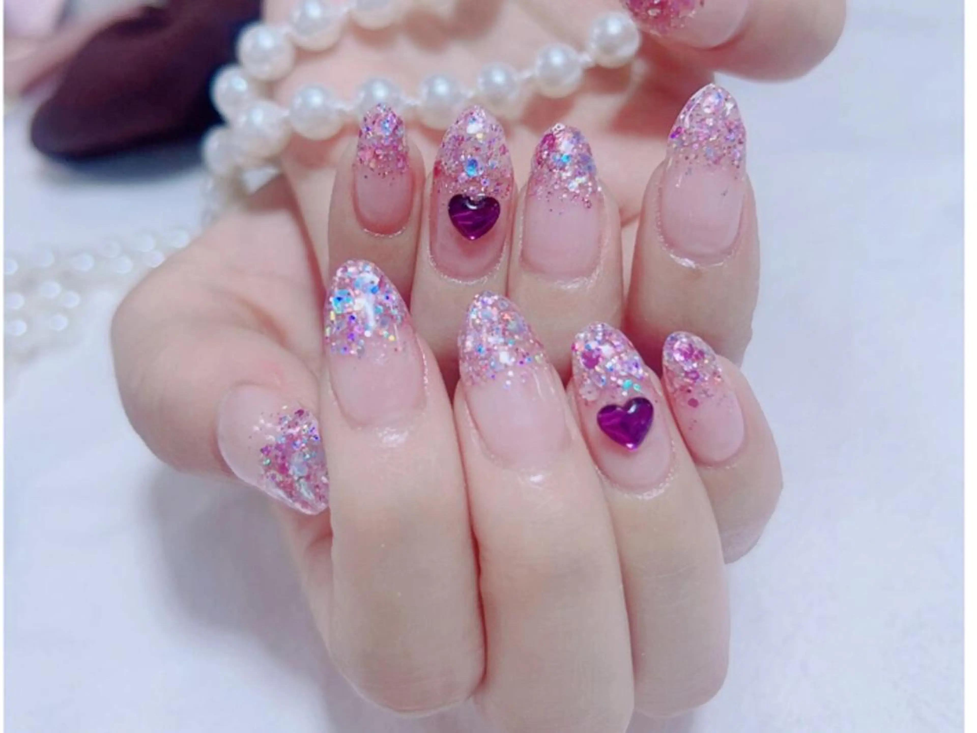 ネイル ハンドネイル リ サのネイルデザイン