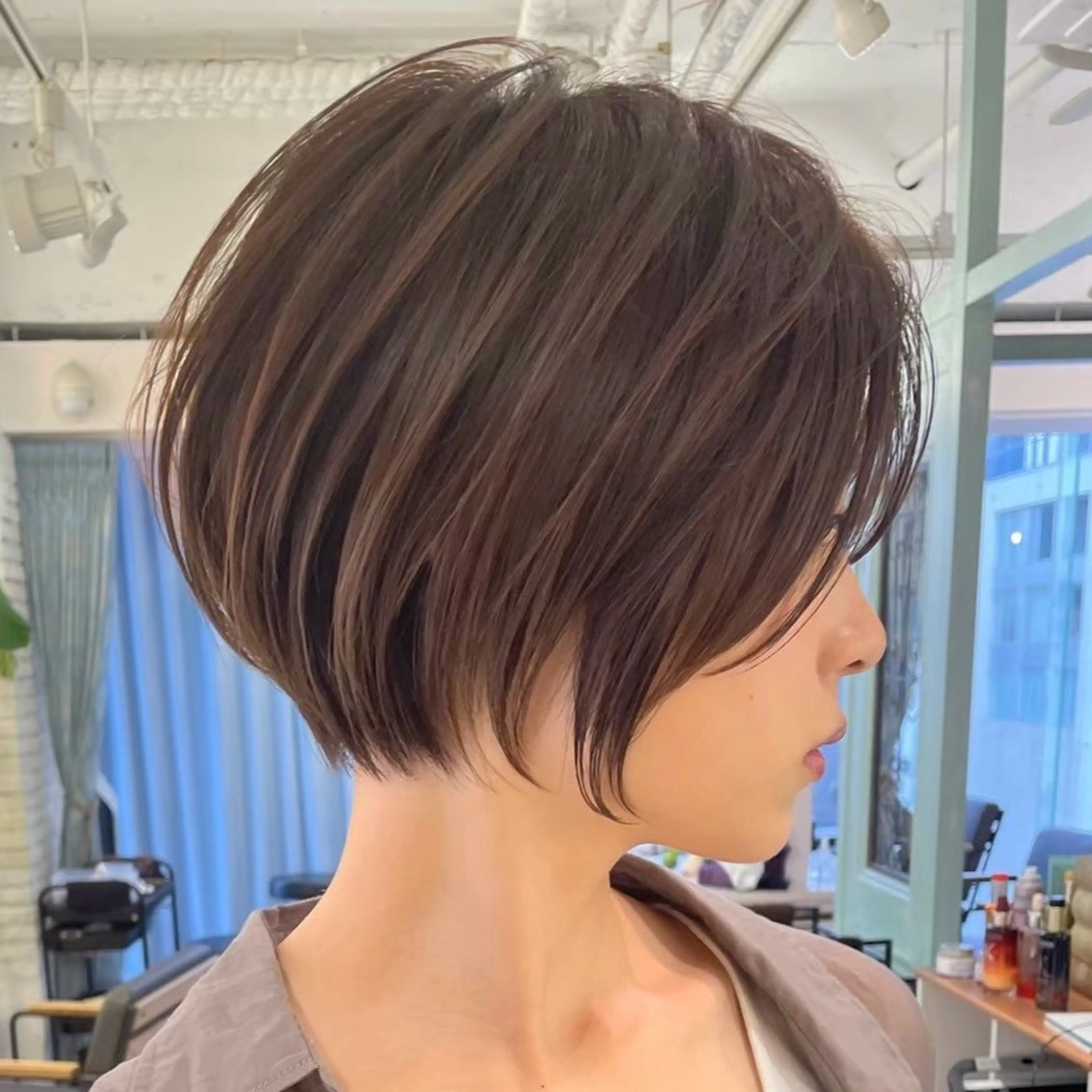 ショート ともき《ショート・ ボブ✨》銀座🩶のヘアスタイル