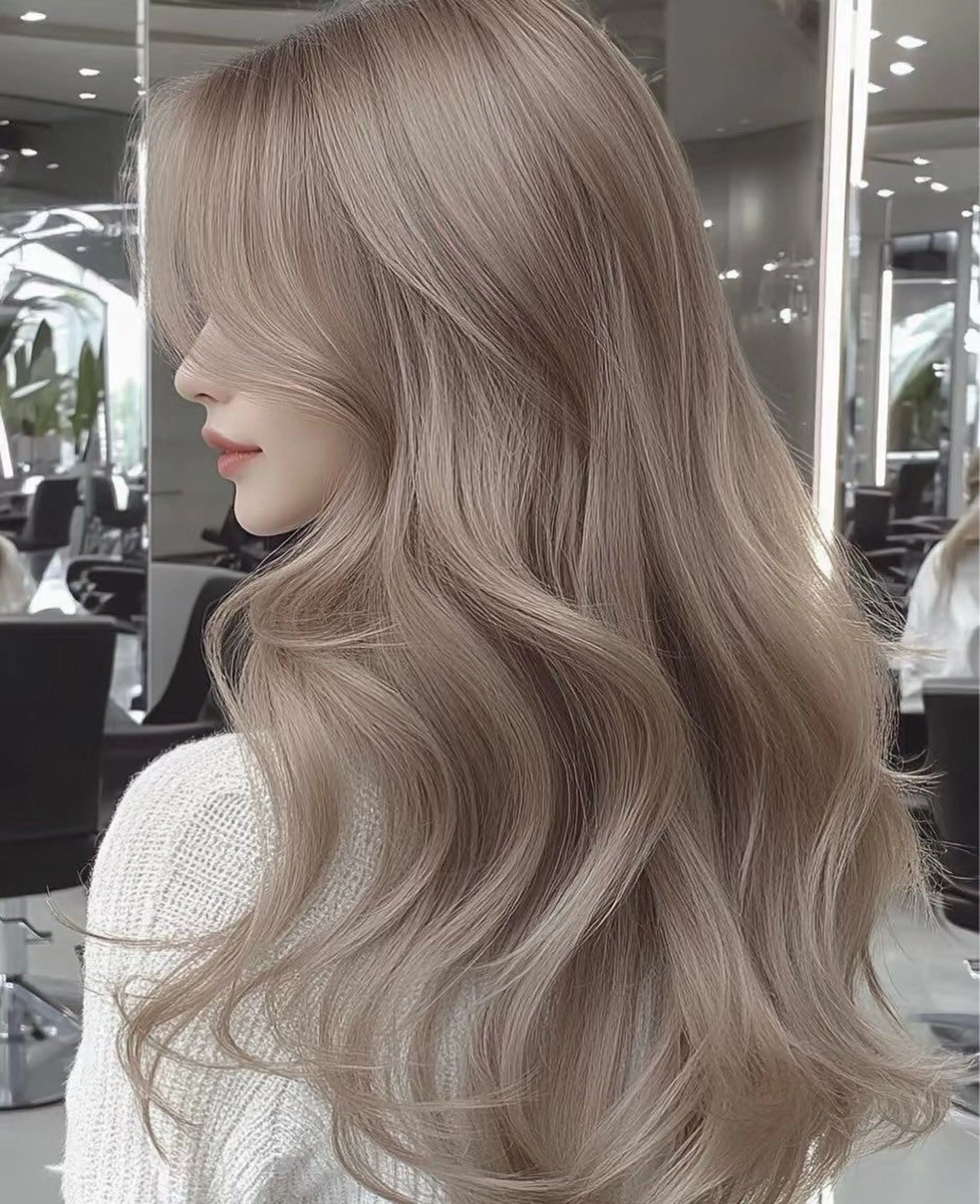 カラー 手塚 那奈美のヘアスタイル