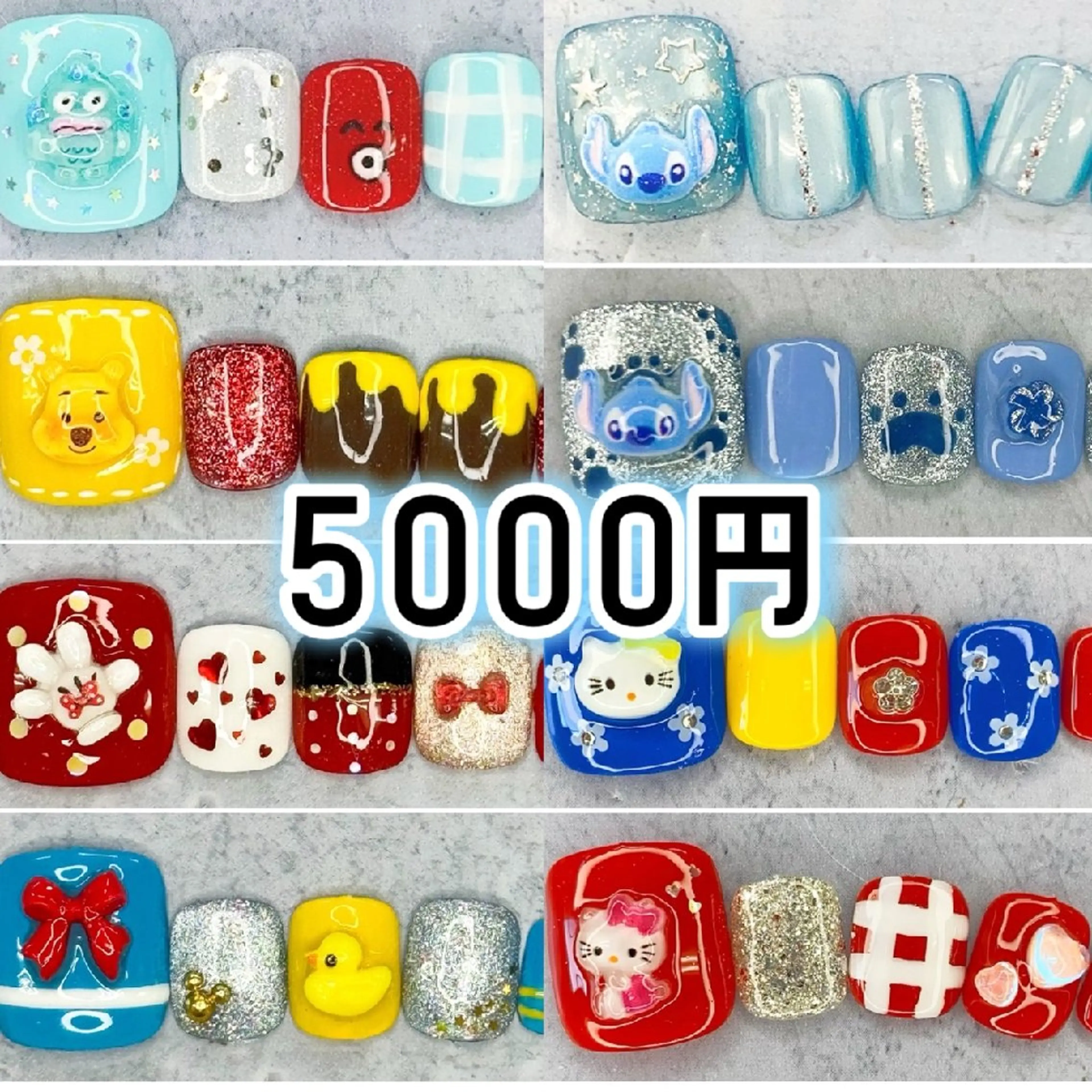 ネイル フットネイル フットネイル Milana 川瀬のネイルデザイン