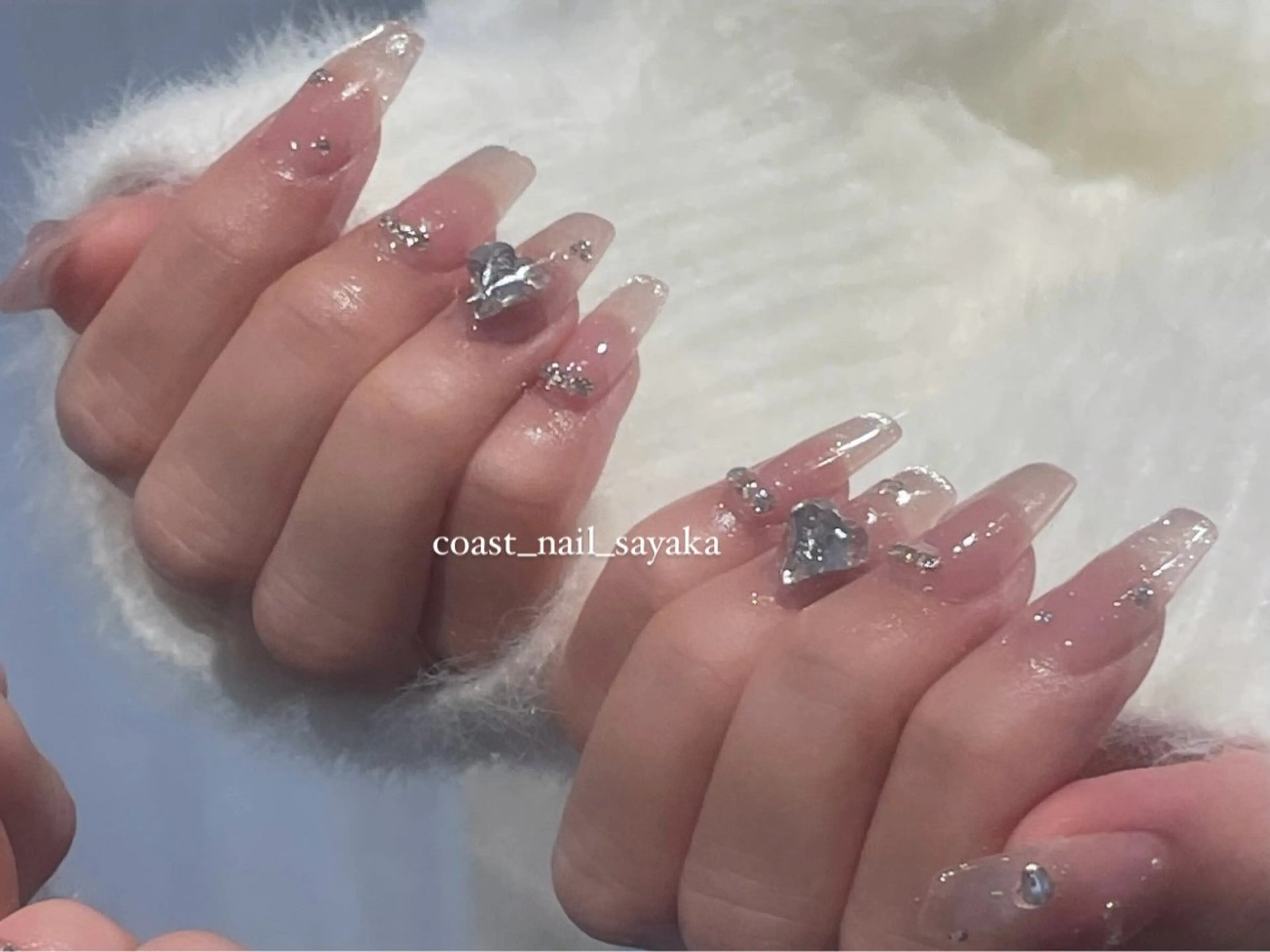 ネイル HOSHI ⭐️辻堂 /藤沢ガーリーネイルのネイルデザイン