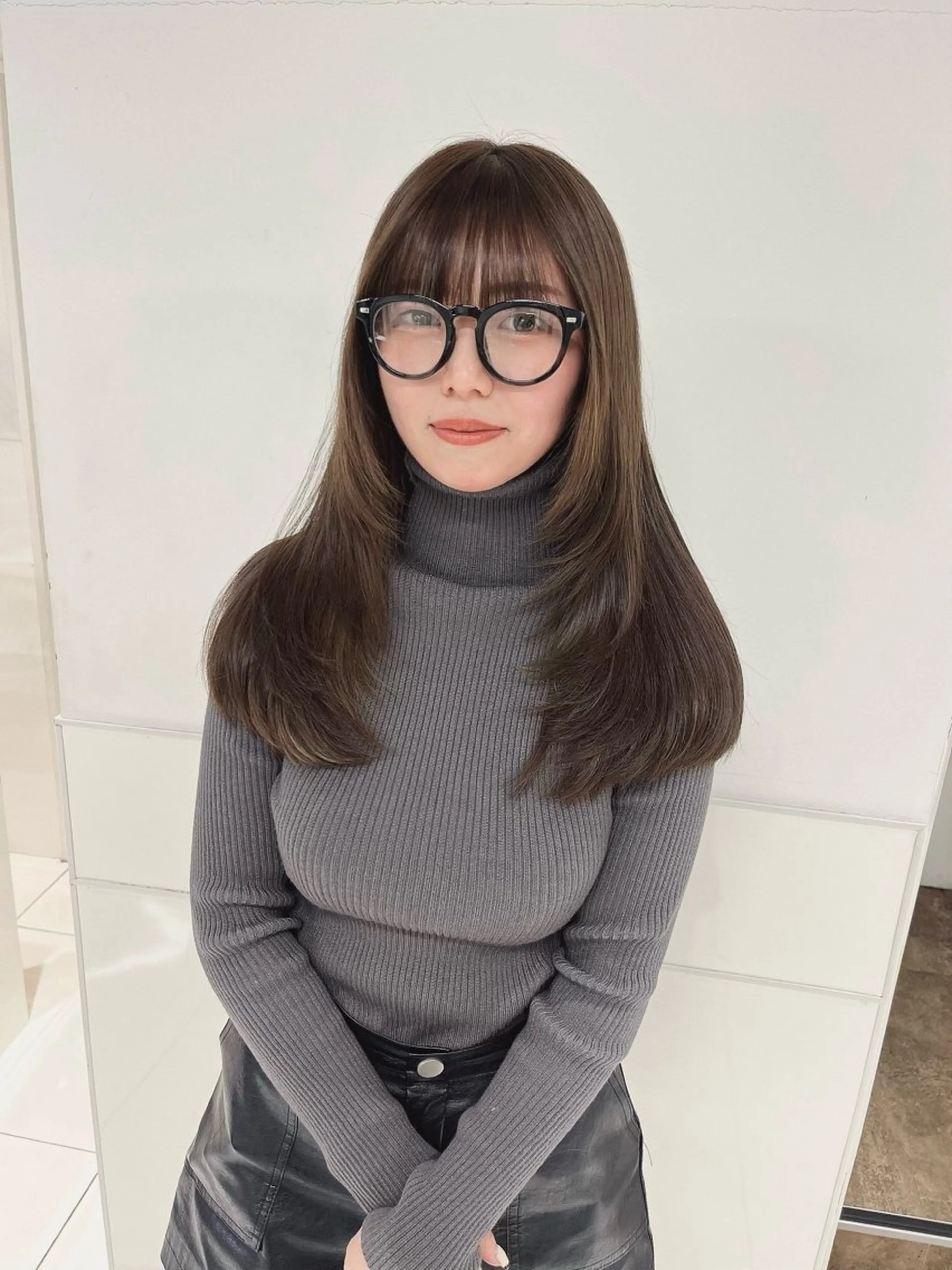 ロング レイヤーカット りおな/髪質改善/ カラー /平尾のヘアスタイル