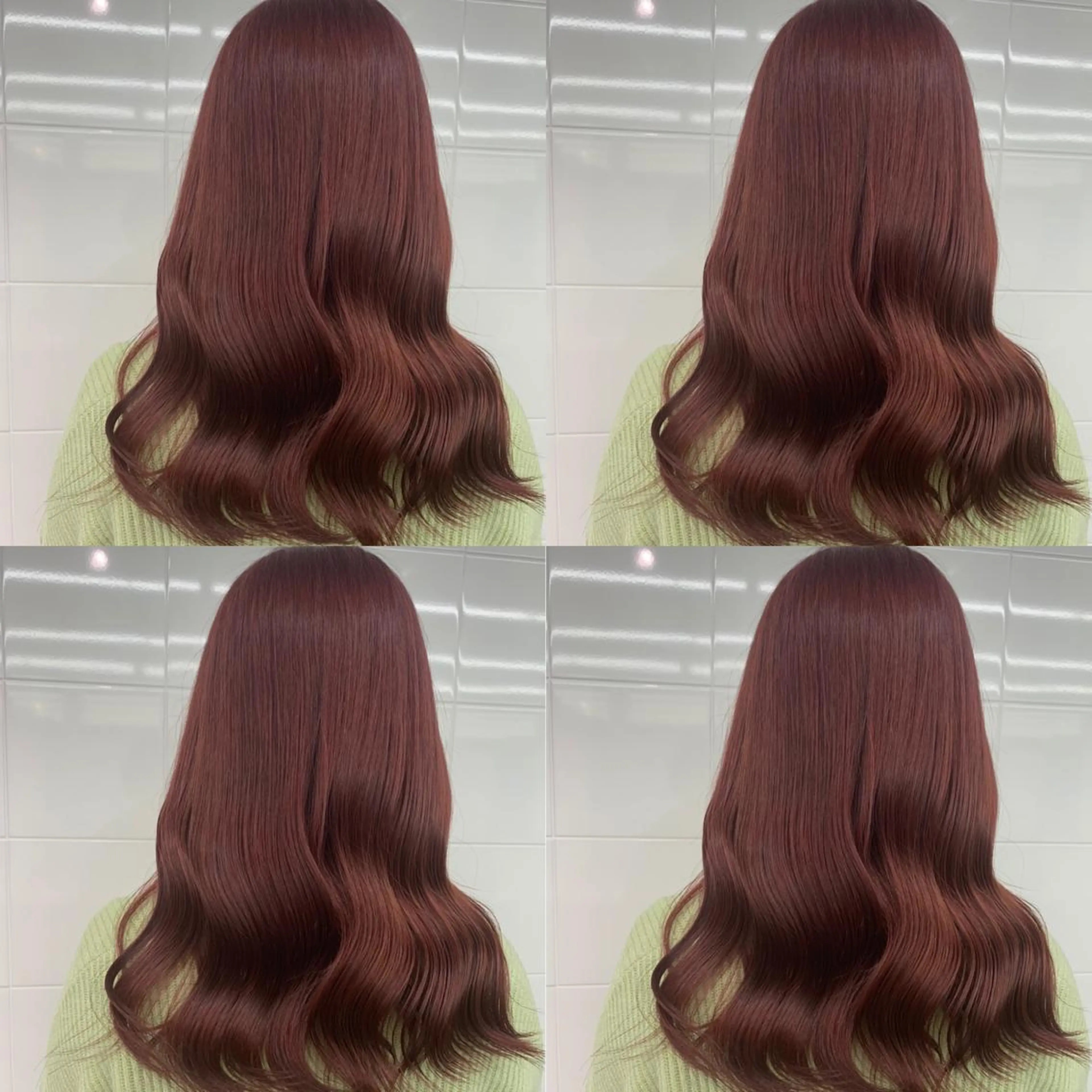 セミロング カット ヘアカラー トリートメント プルエクステ 🖤MIYUのヘアスタイル