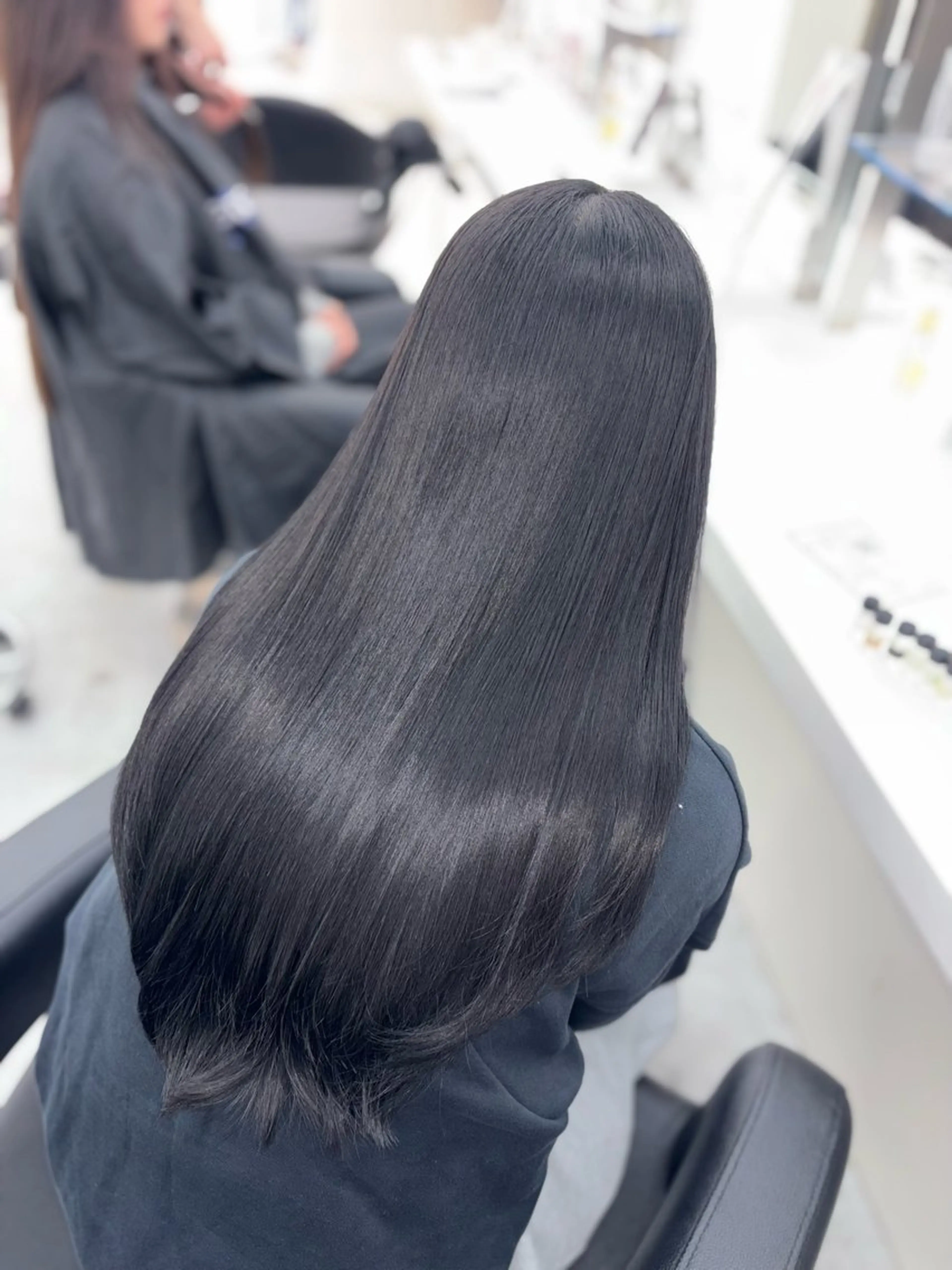 【就活・実習生向けcolor 🫧‪】暗め透明感 one color ❀˖°の写真