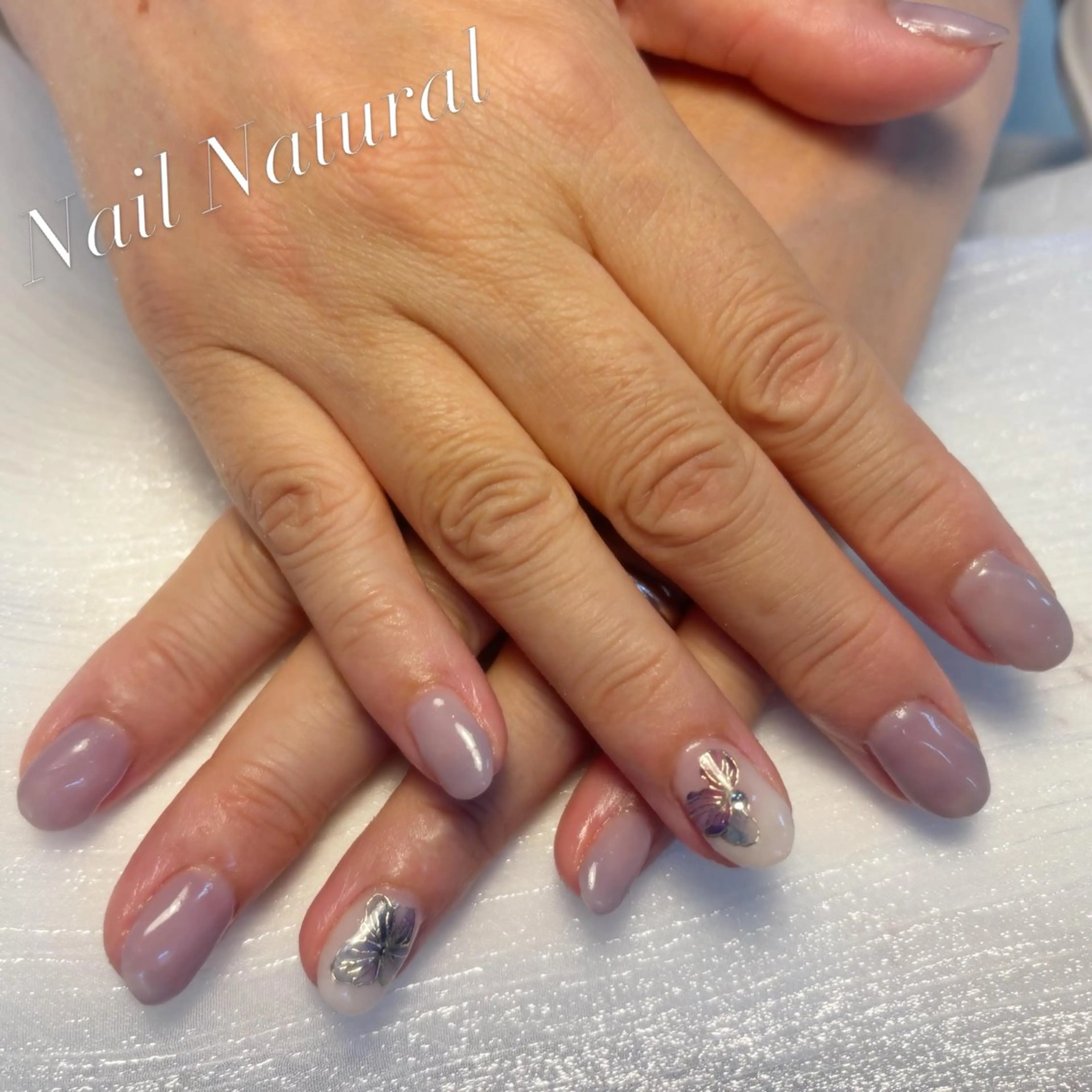 ネイル マグネットネイル 持ち込み ハンドネイル Nail salon Natulalのネイルデザイン