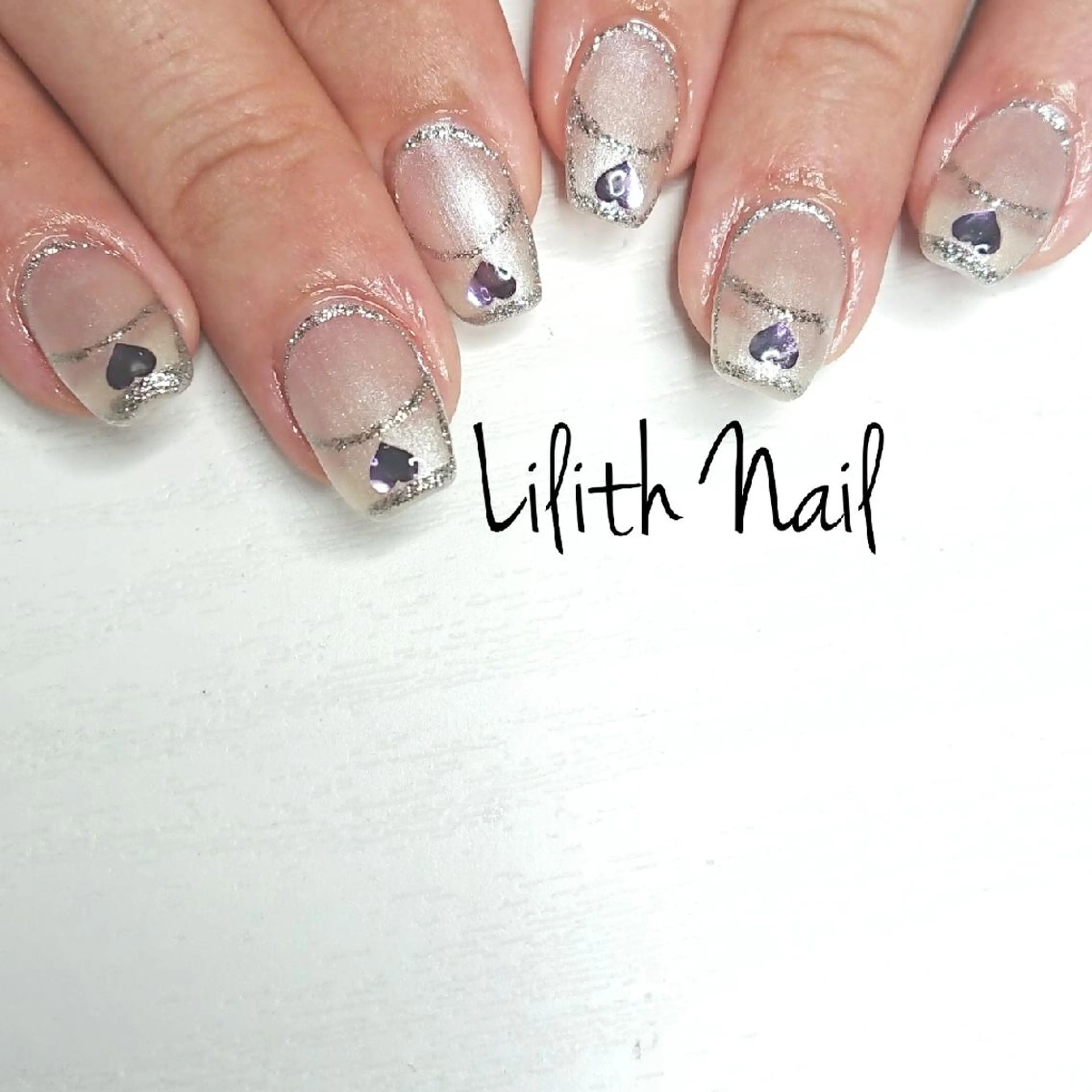 ネイル フレンチネイル ハンドネイル Lilith Nailのネイルデザイン