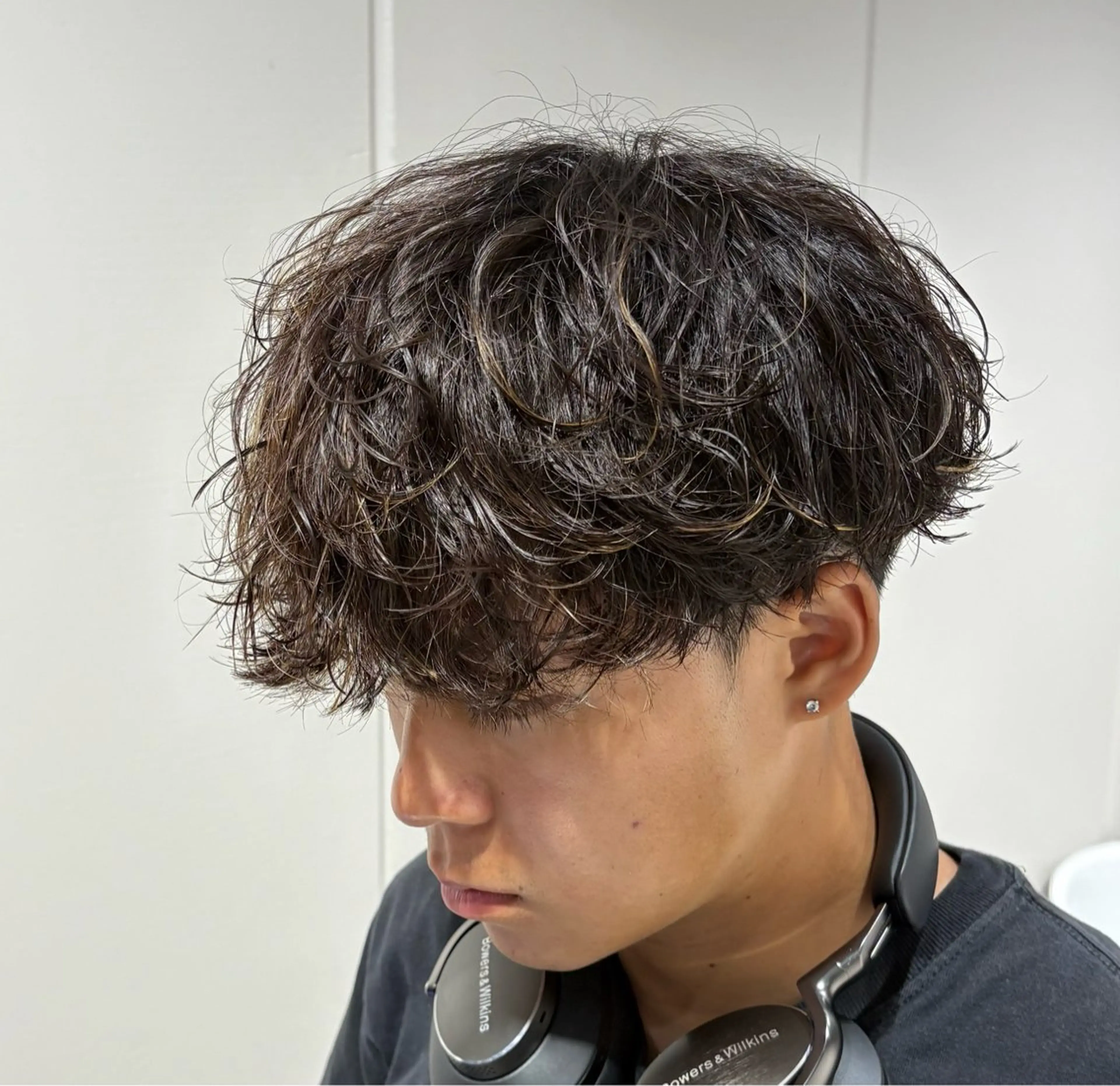 ショート パーマ メンズ 【メンズ特化】 池田大成✂︎のヘアスタイル