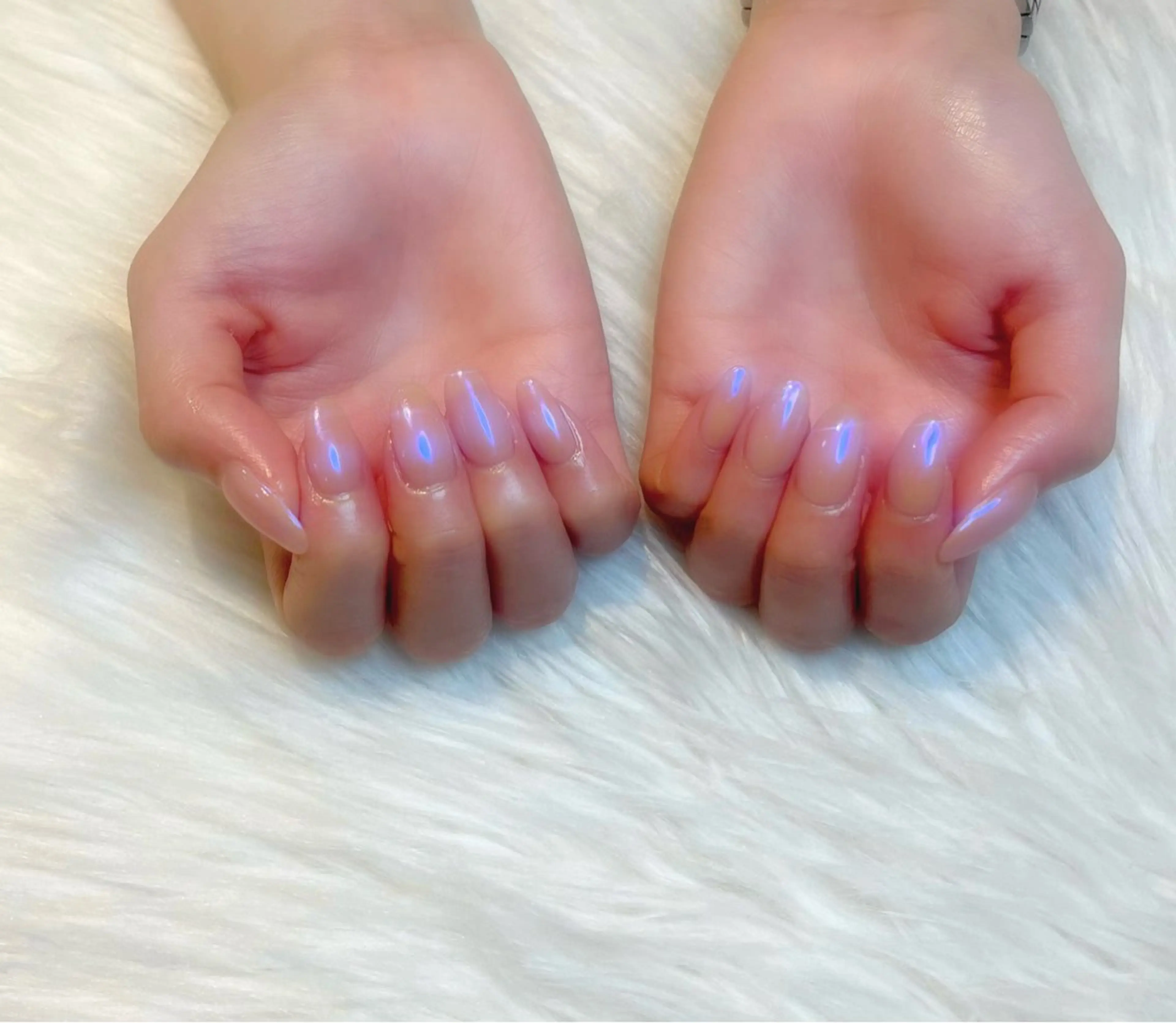 ネイル オーロラネイル Lino+ ネイル&よもぎ蒸しのネイルデザイン