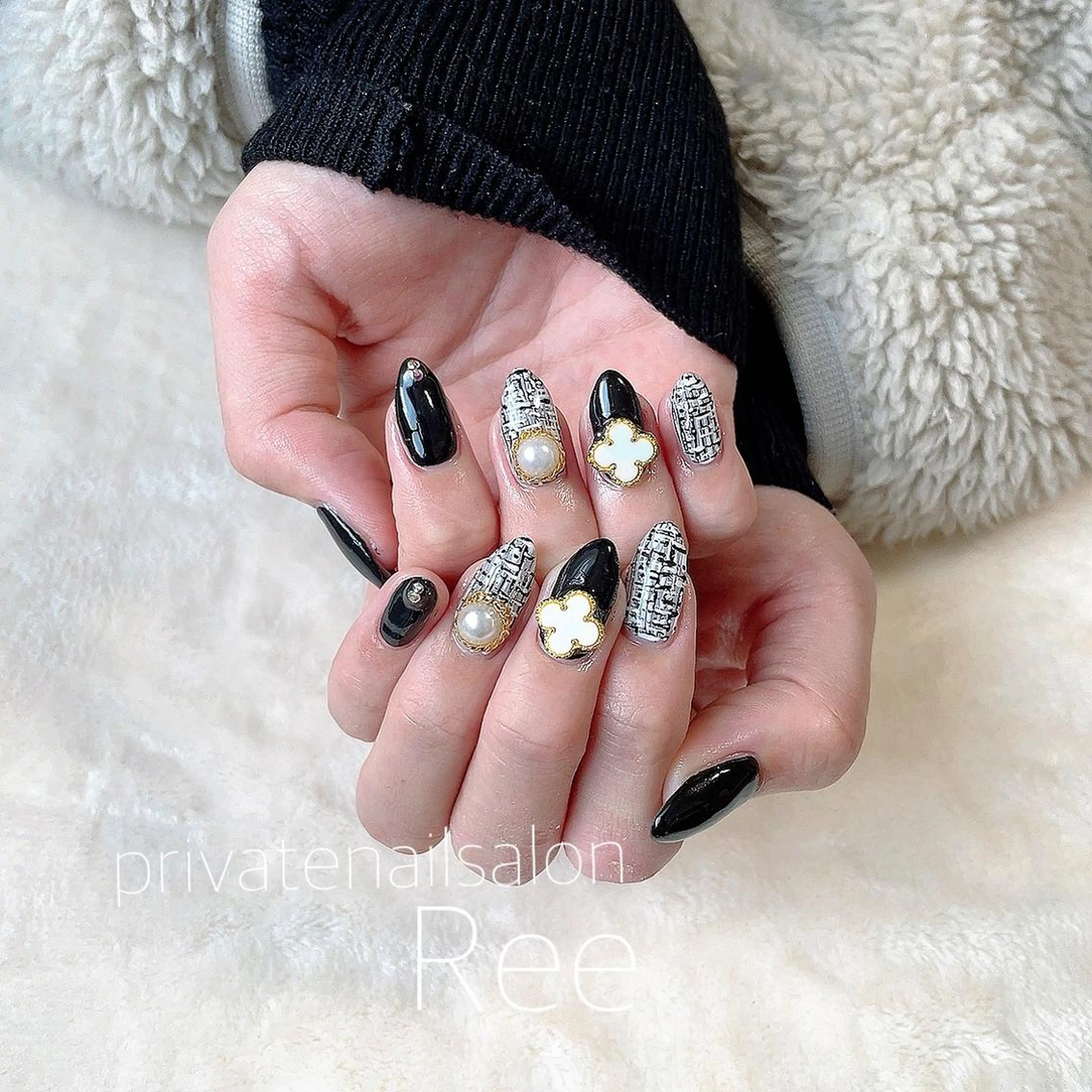 ネイル 知花 梨花のネイルデザイン