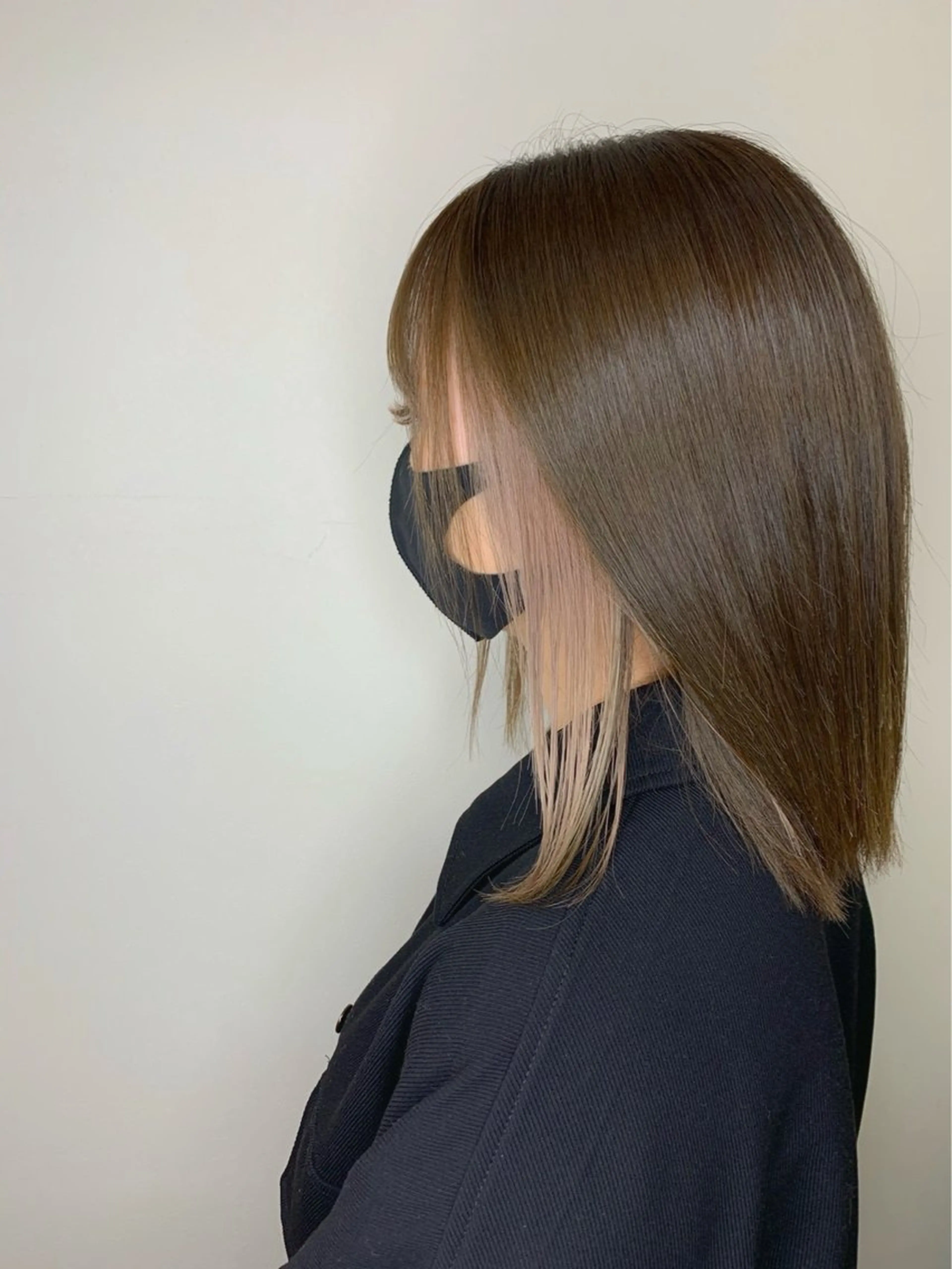 【インナーカラー（ブリーチ込）＋Tr💫】耳かけでちらっと可愛い🌿さりげない遊び✨💰¥9680の写真