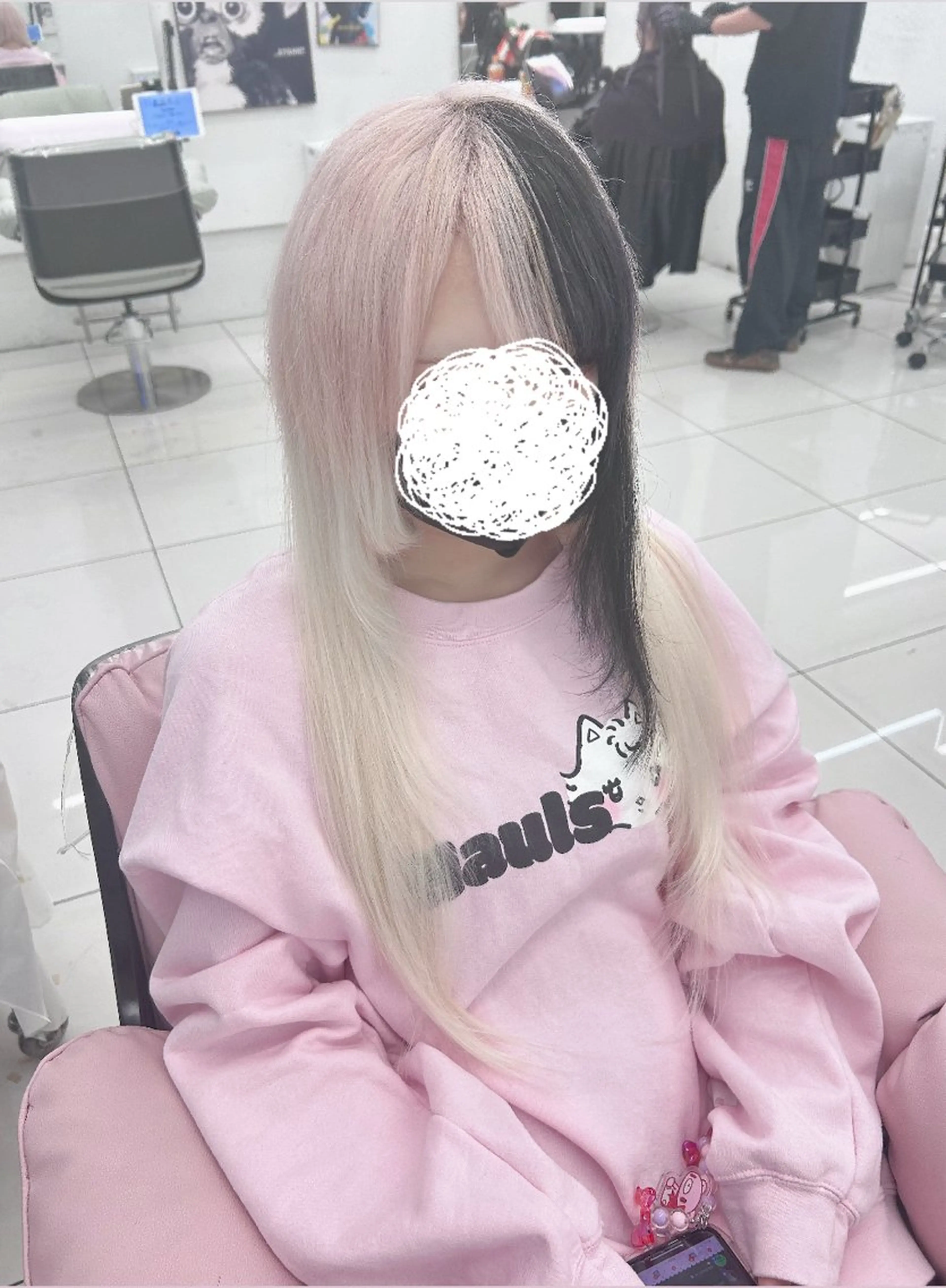 ロング エクステ 三尾 樺緒のヘアスタイル