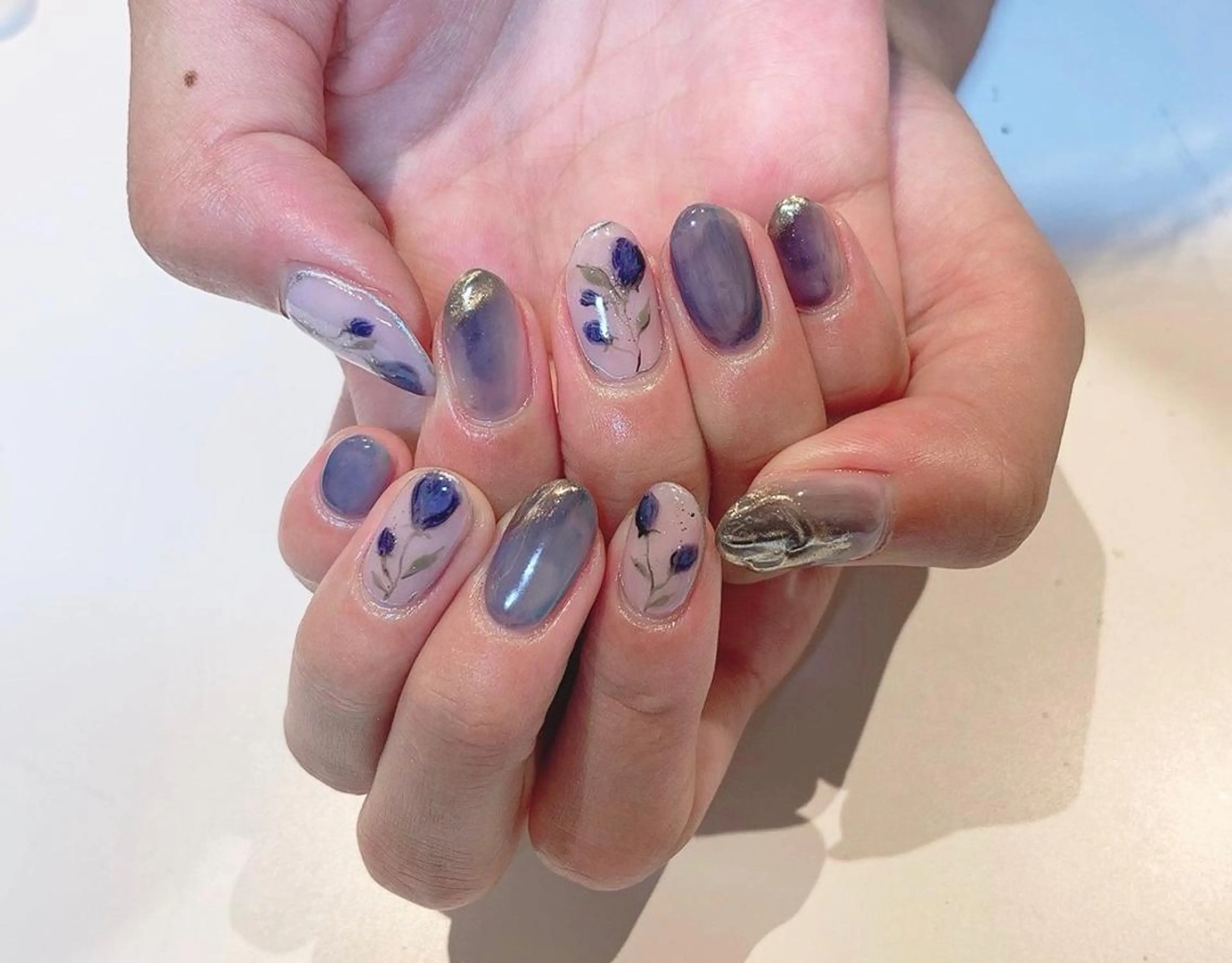 ネイル 舞田 苑香のネイルデザイン