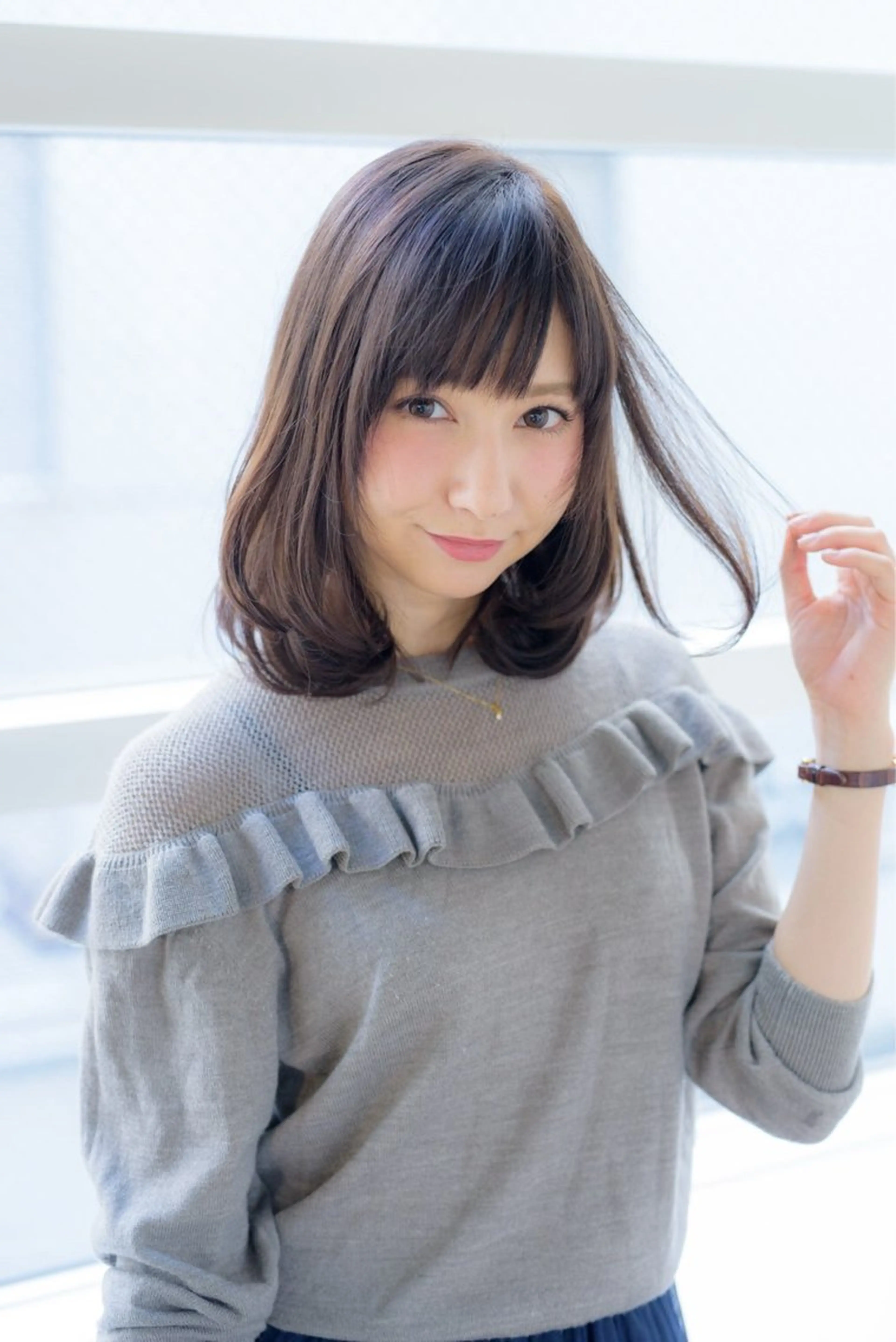 ミディアム パーマ パーマ 縮毛矯正 半個室/髪質改善/ 🫧苅屋菜奈子のヘアスタイル