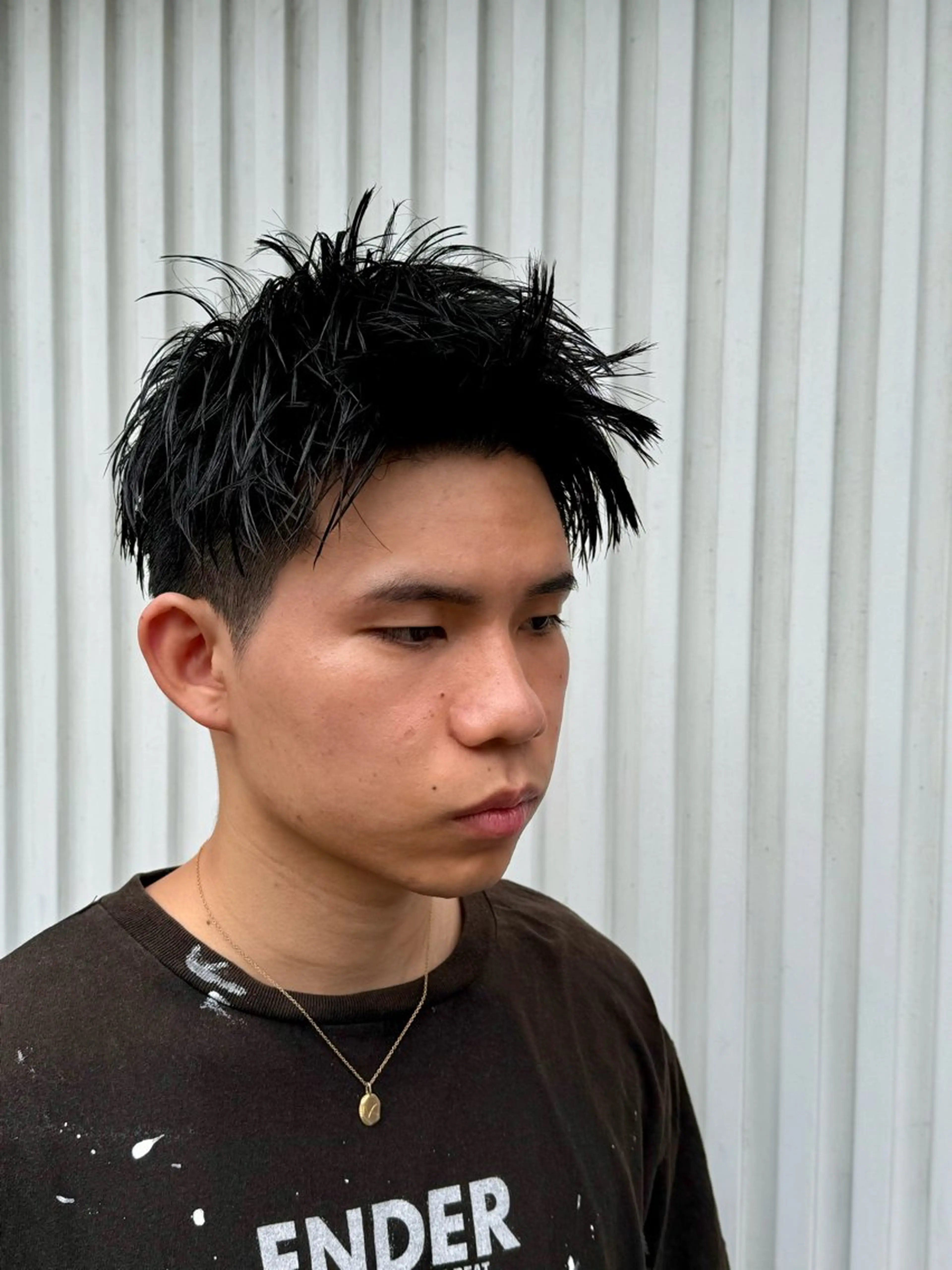 パーマ メンズ カット パーマ／京都駅 ／メンズ/藤井　翔のヘアスタイル