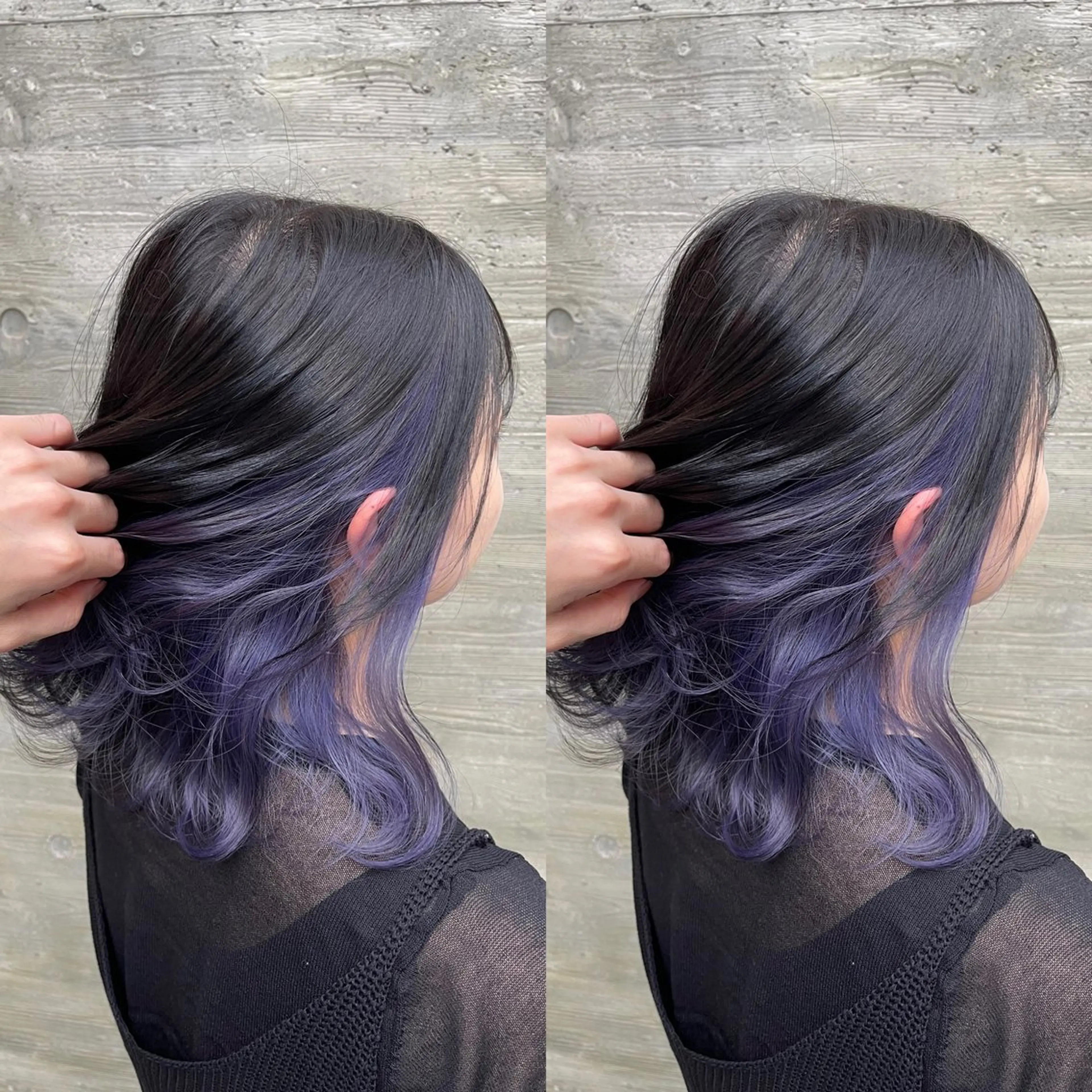 ミディアム カラー ブリーチ ケアブリーチ デザインカラー イヤリングカラー ハイトーンカラー カット ヘアカラー オージュアソムリエ DAIKI⭐️のヘアスタイル