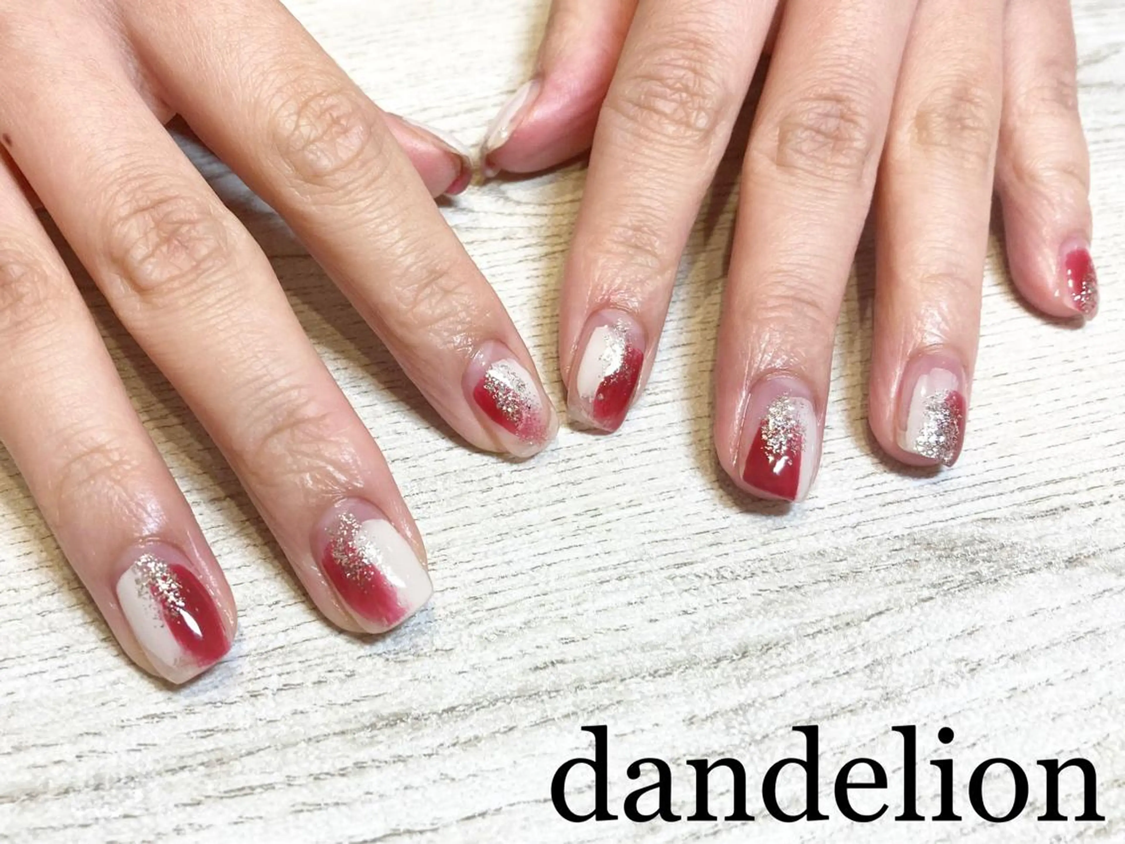 ネイル ハンドネイル ハンドケア dandelion ダンデライオンのネイルデザイン