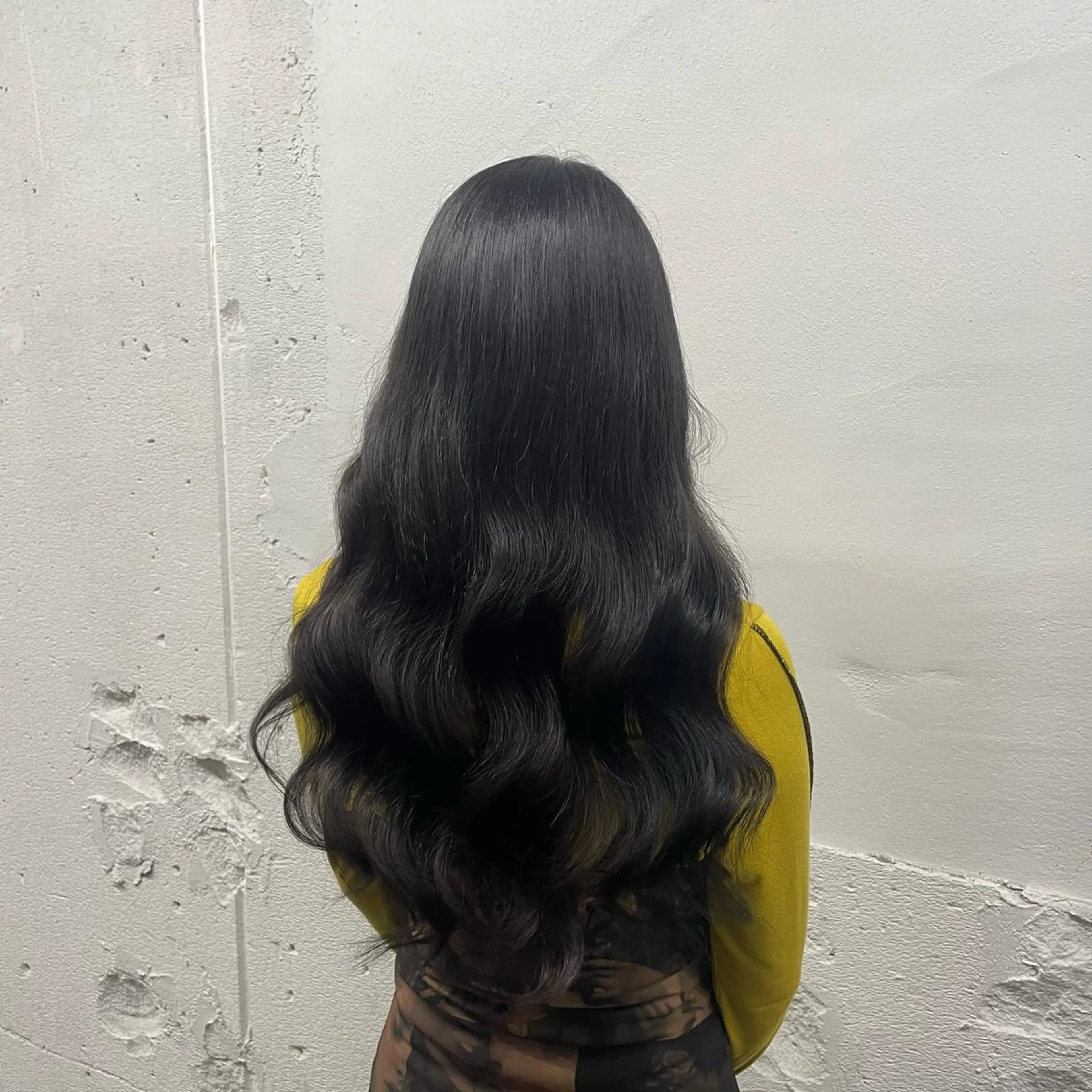 ロング カラー シールエクステ バレイヤージュ ミストバング ダブルカラー  フェイスフレーミング ヘアカラー エクステ 🧡艶髪ちゅるん髪 🫧🧡YUKI❄️のヘアスタイル