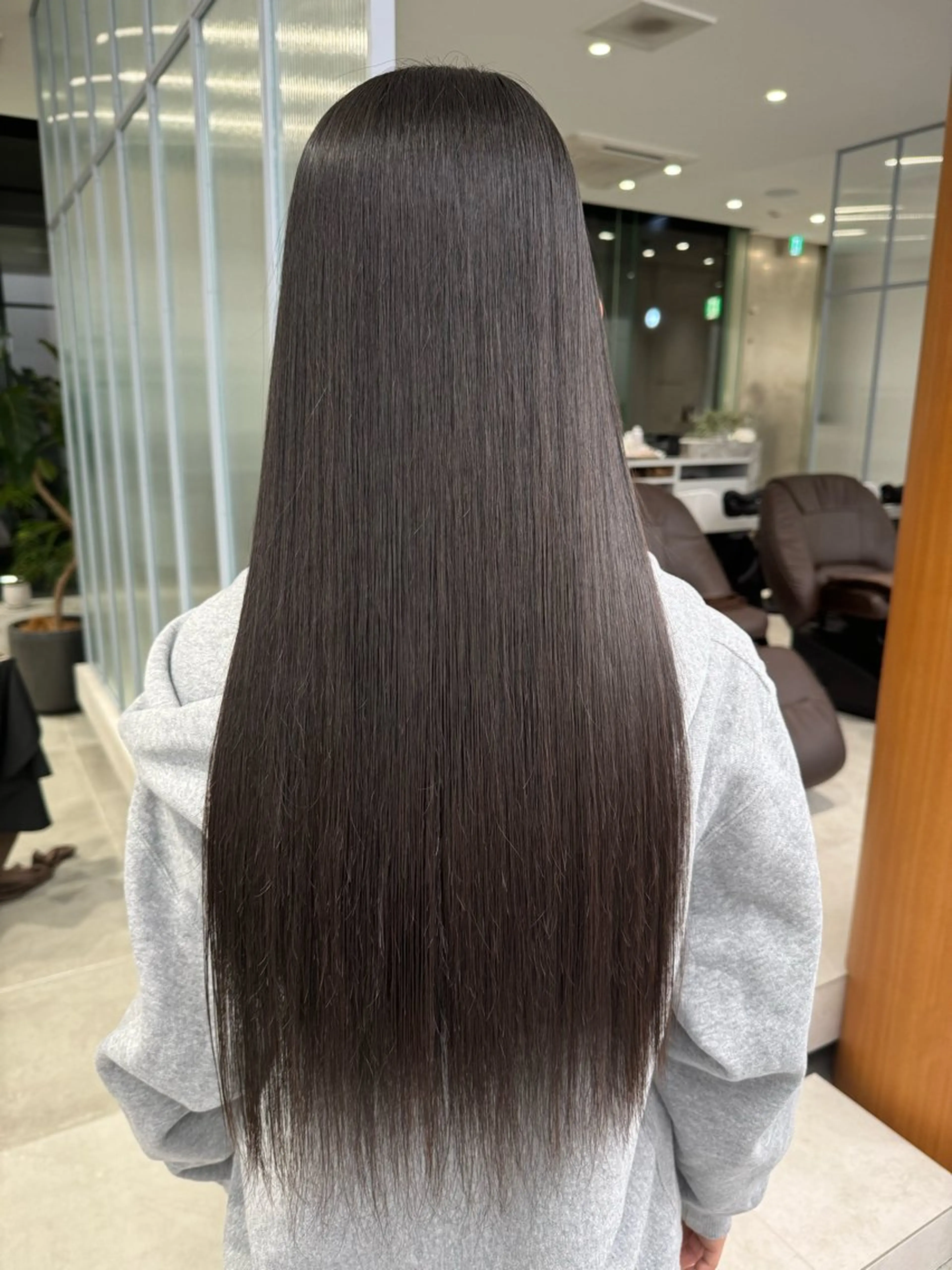 【自然なまとまりが欲しい方にオススメ🪴】アイロンなし/ナチュラルストレート➕mbシャンプー➕トリートメント🪄💕の写真