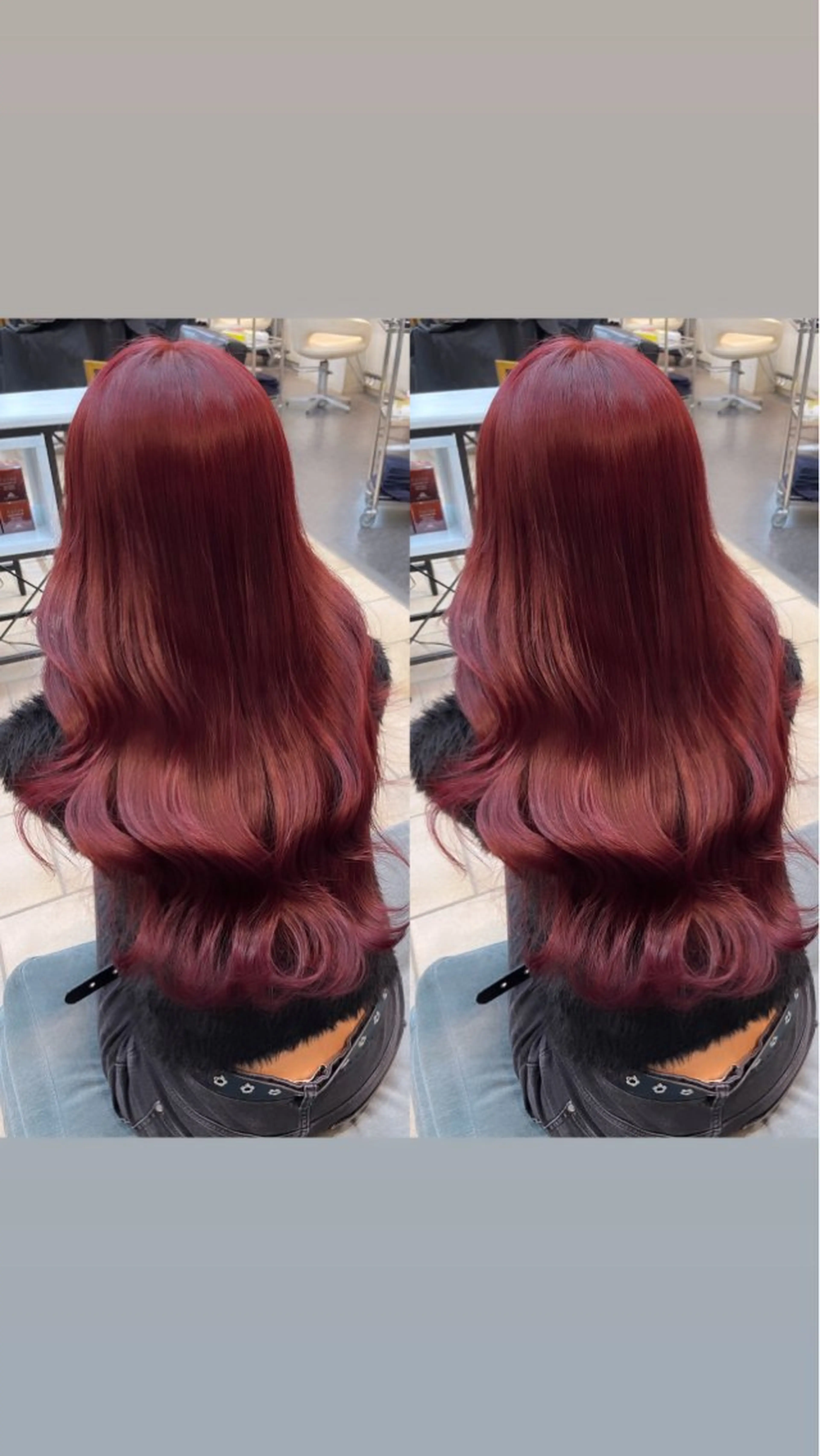 ロング 渡辺 杏斗龍のヘアスタイル