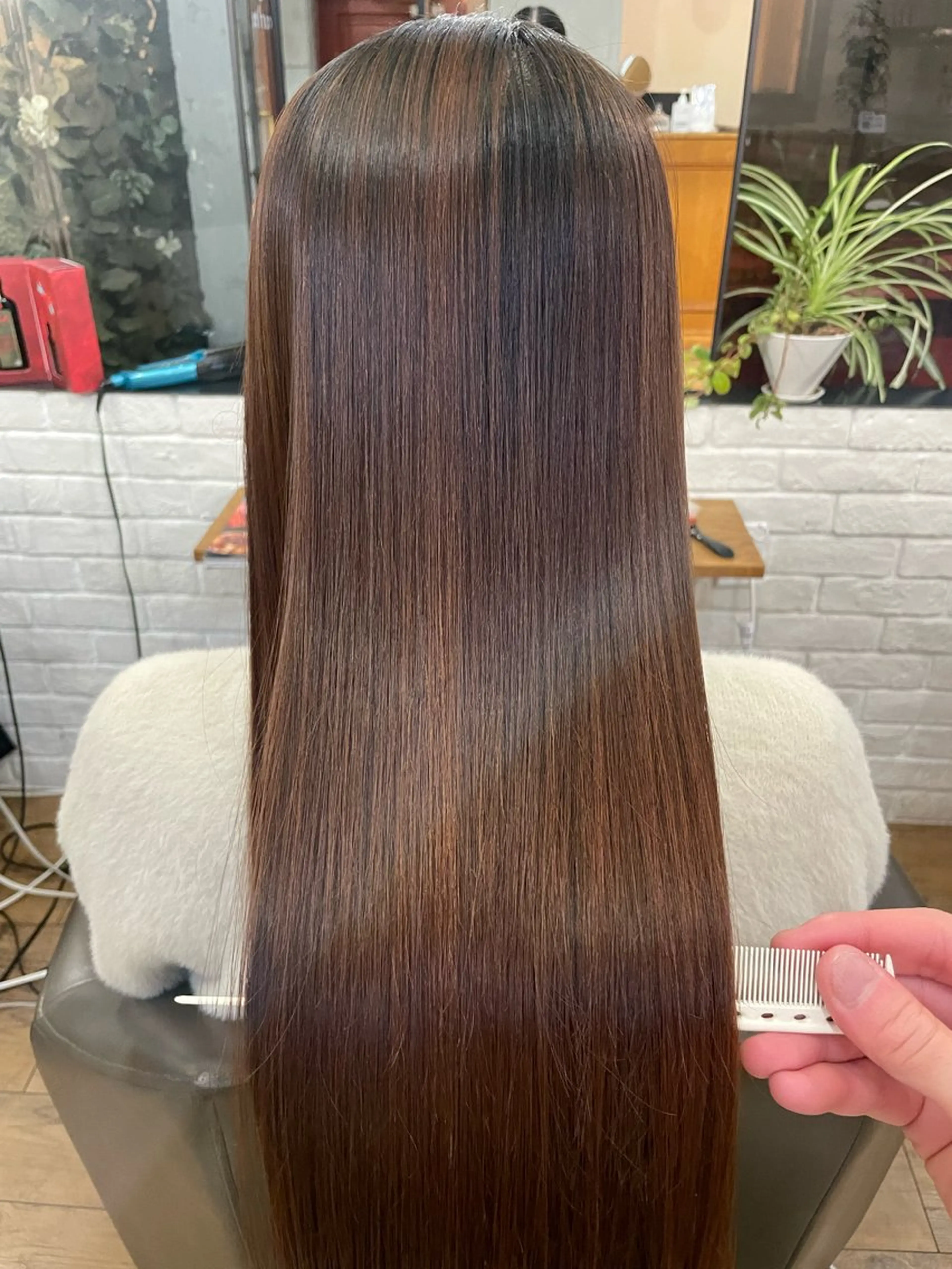 ロング 髪質改善 齋藤 リクのヘアスタイル