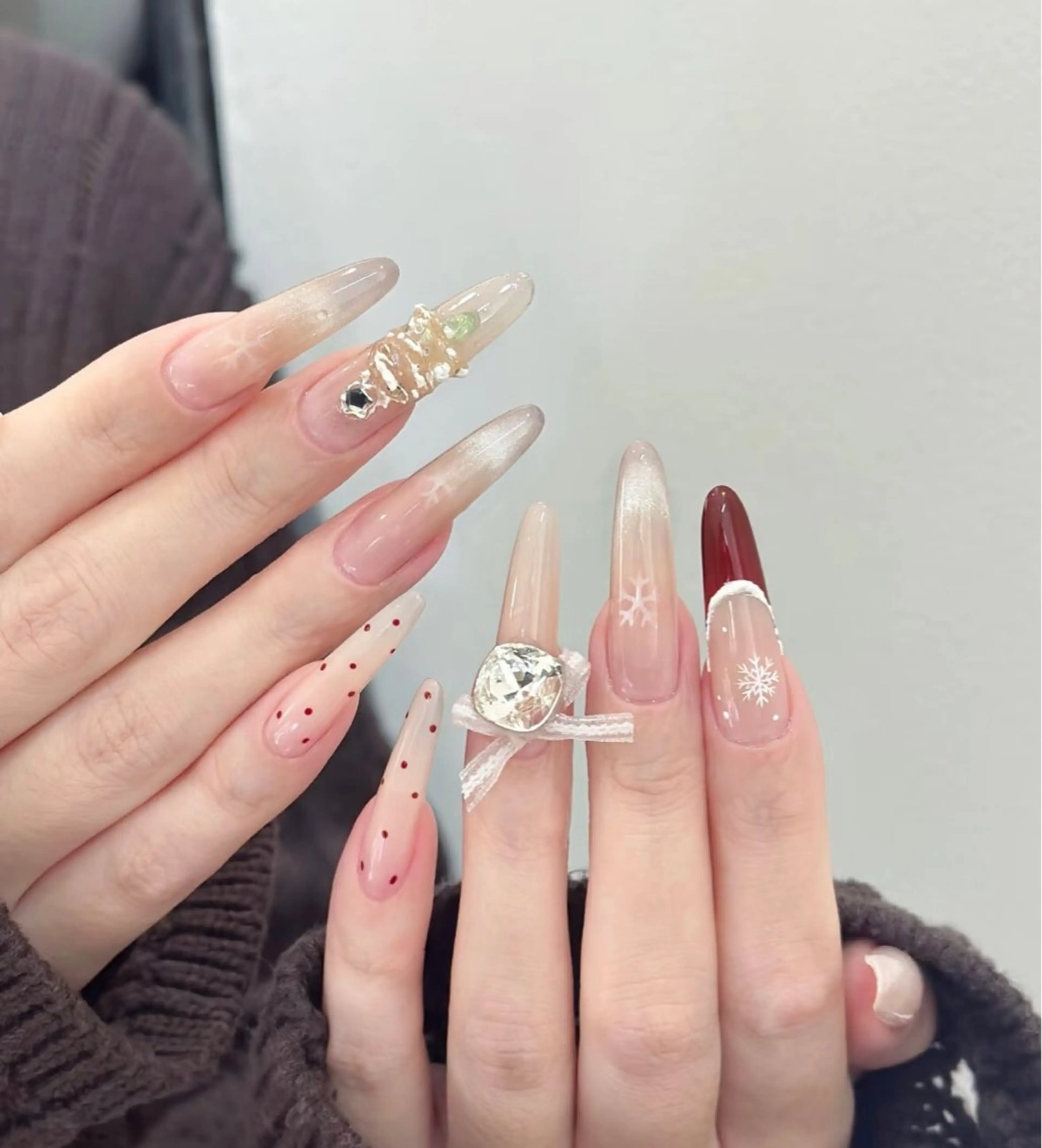 ネイル ハンドネイル Tinicoo Yuki ❄️のネイルデザイン