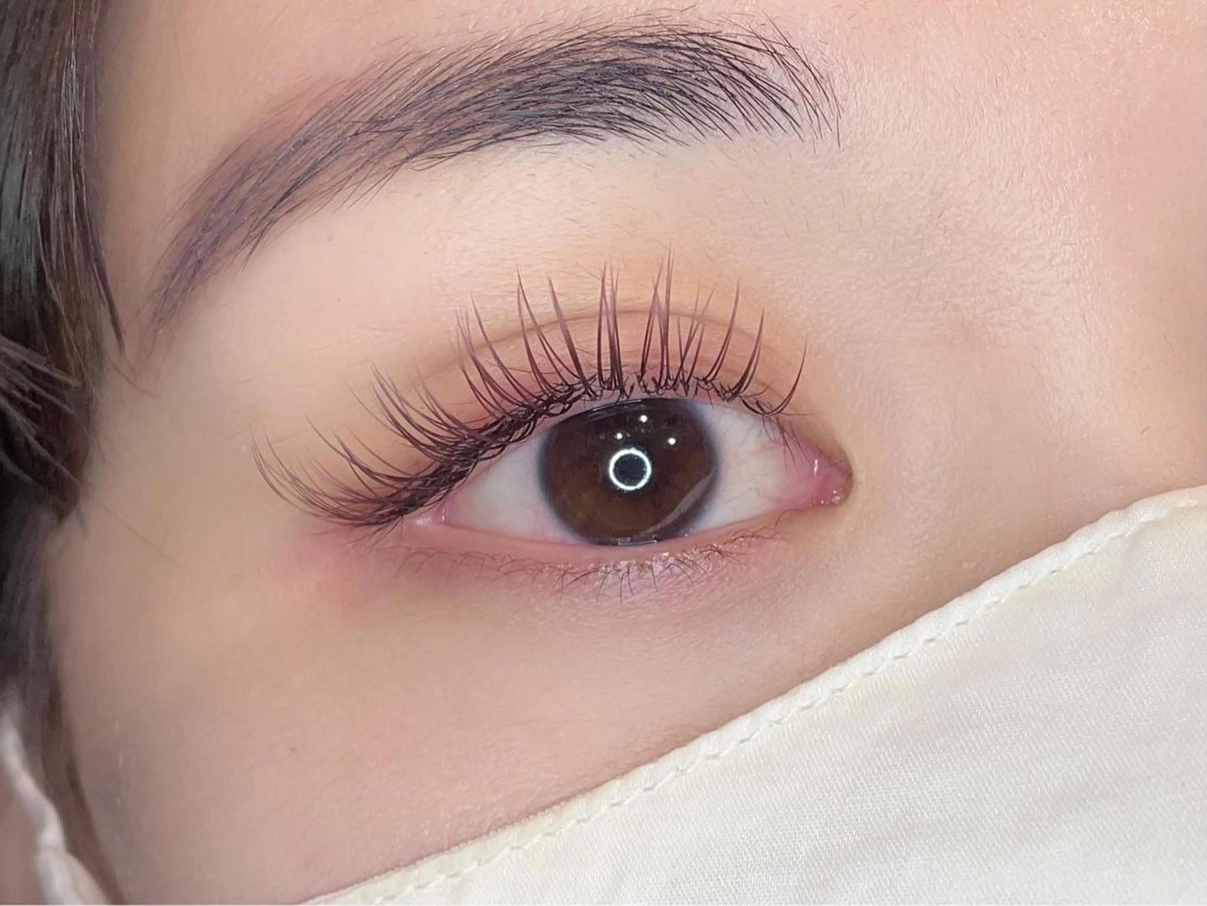 マツエク・マツパ カラーマツエク フラットラッシュ 眉毛専門店brow art上野店　阿部の眉毛・アイブロウイメージ