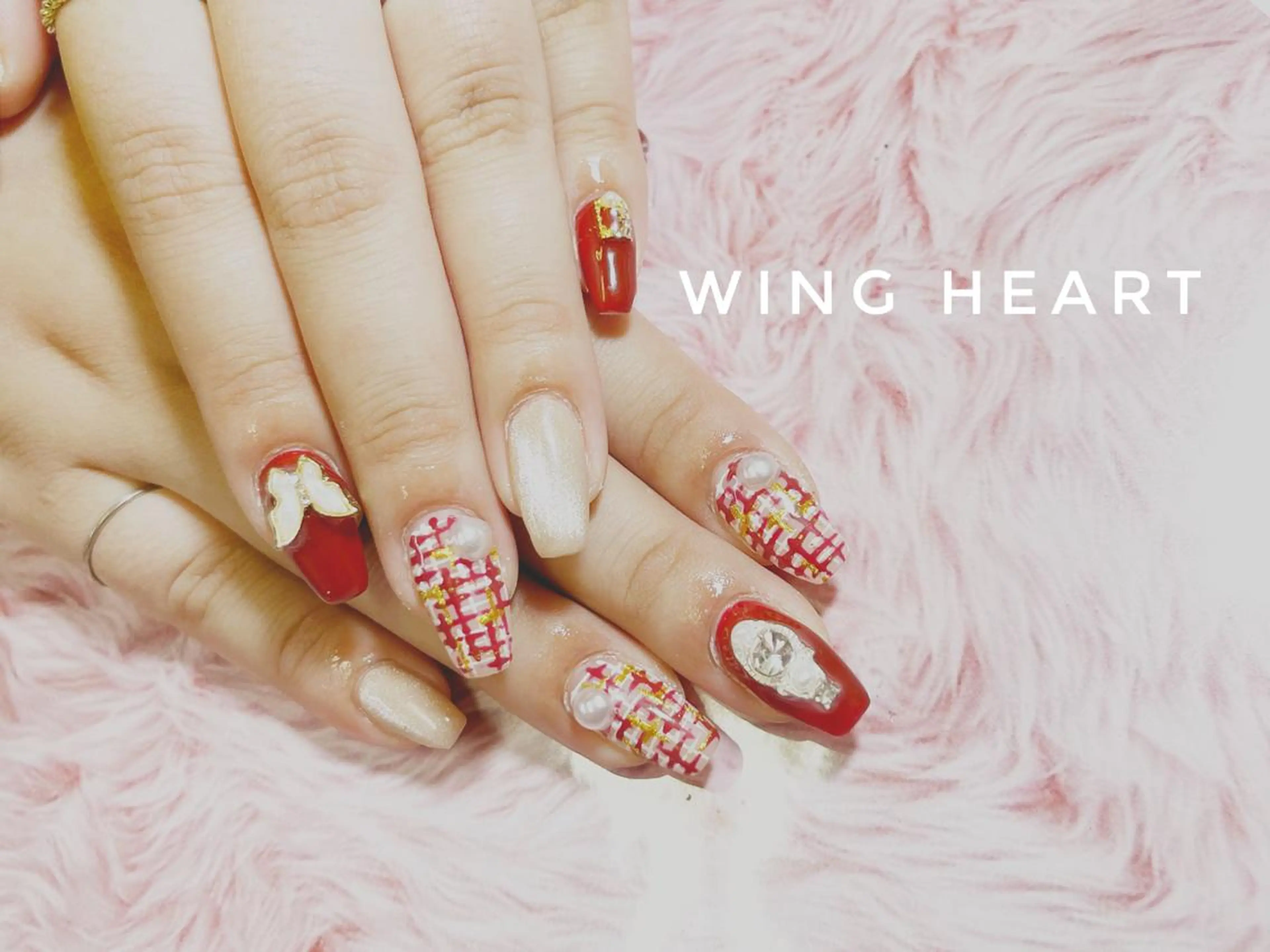 セミロング ネイル H NANAのネイルデザイン