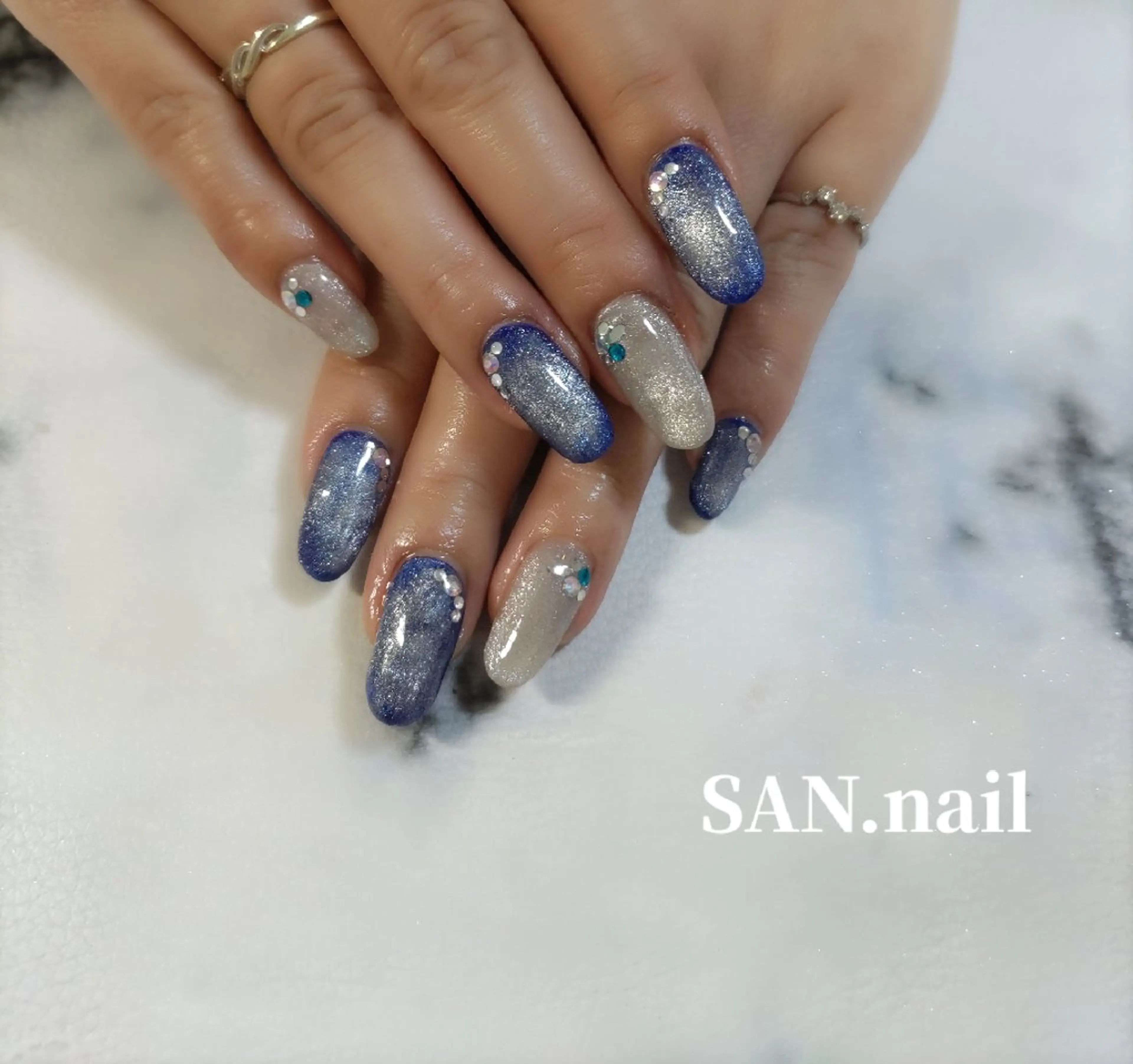 ネイル マグネットネイル ハンドネイル SAN. nailのネイルデザイン