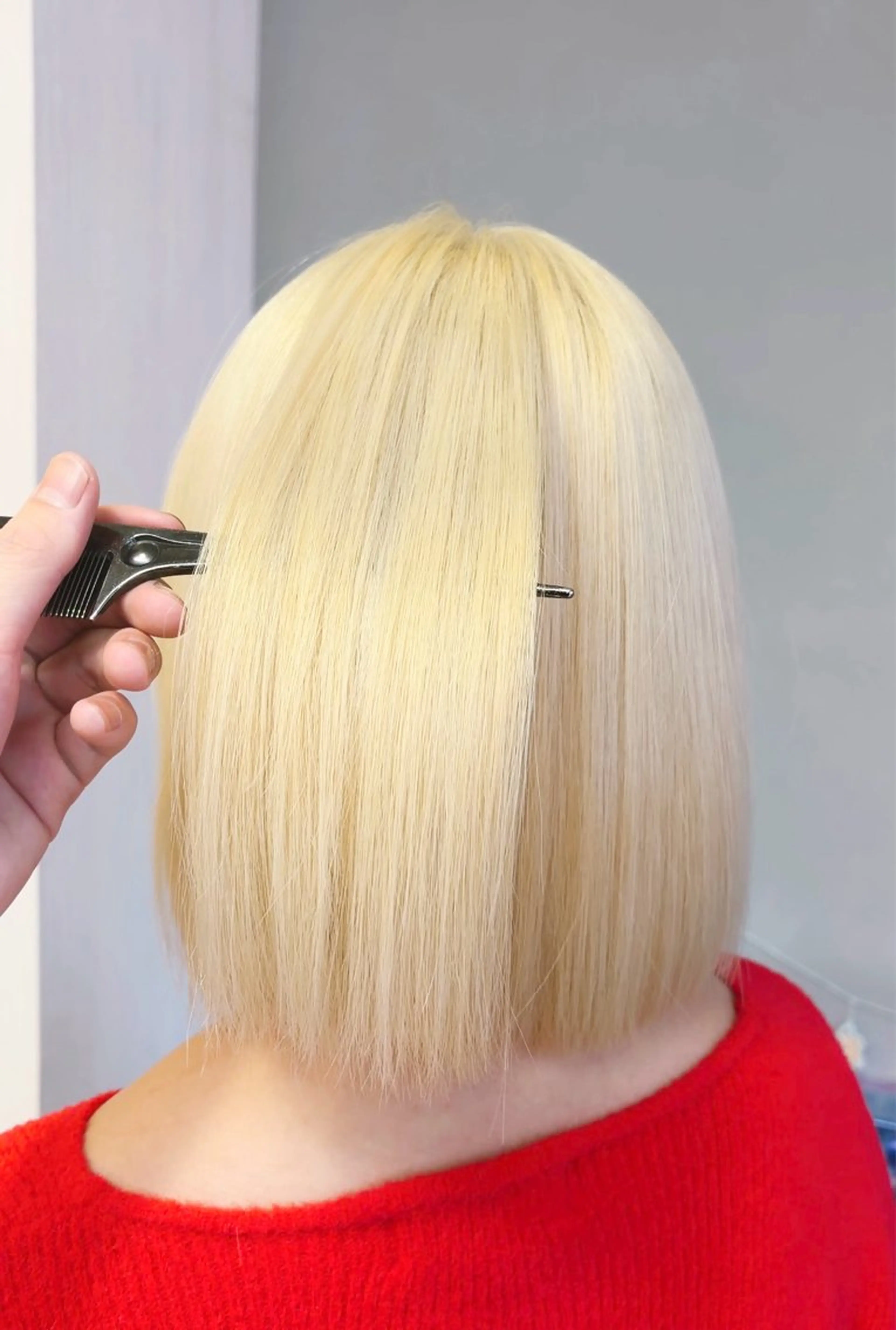 ミディアム 横山 翔のヘアスタイル