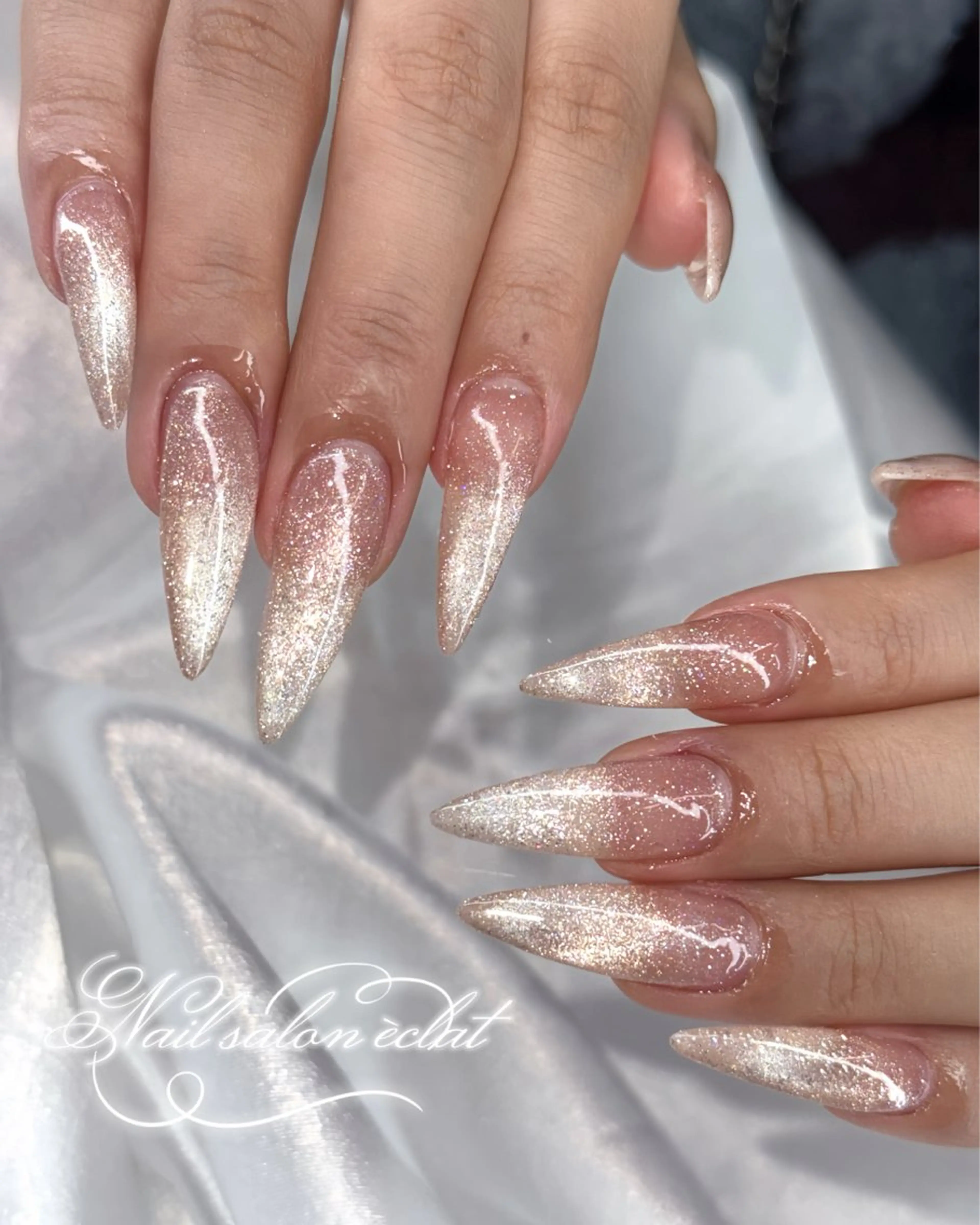 ネイル ハンドネイル éclat ⸝꙳.⋆ 栄｜矢場町のネイルデザイン