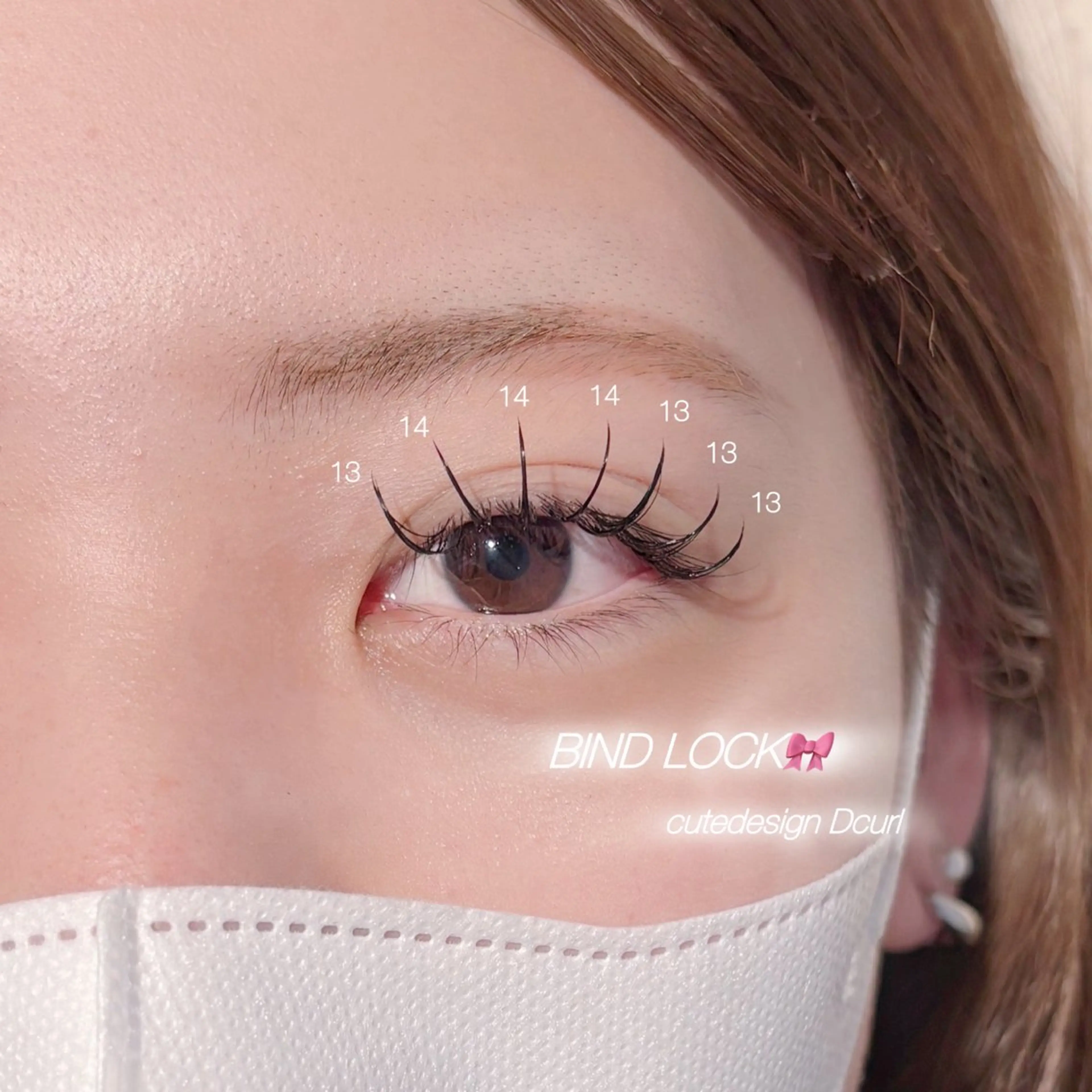 マツエク・マツパ バインドロック マツエク CreBiA🎀 ayaのマツエク・マツパデザイン