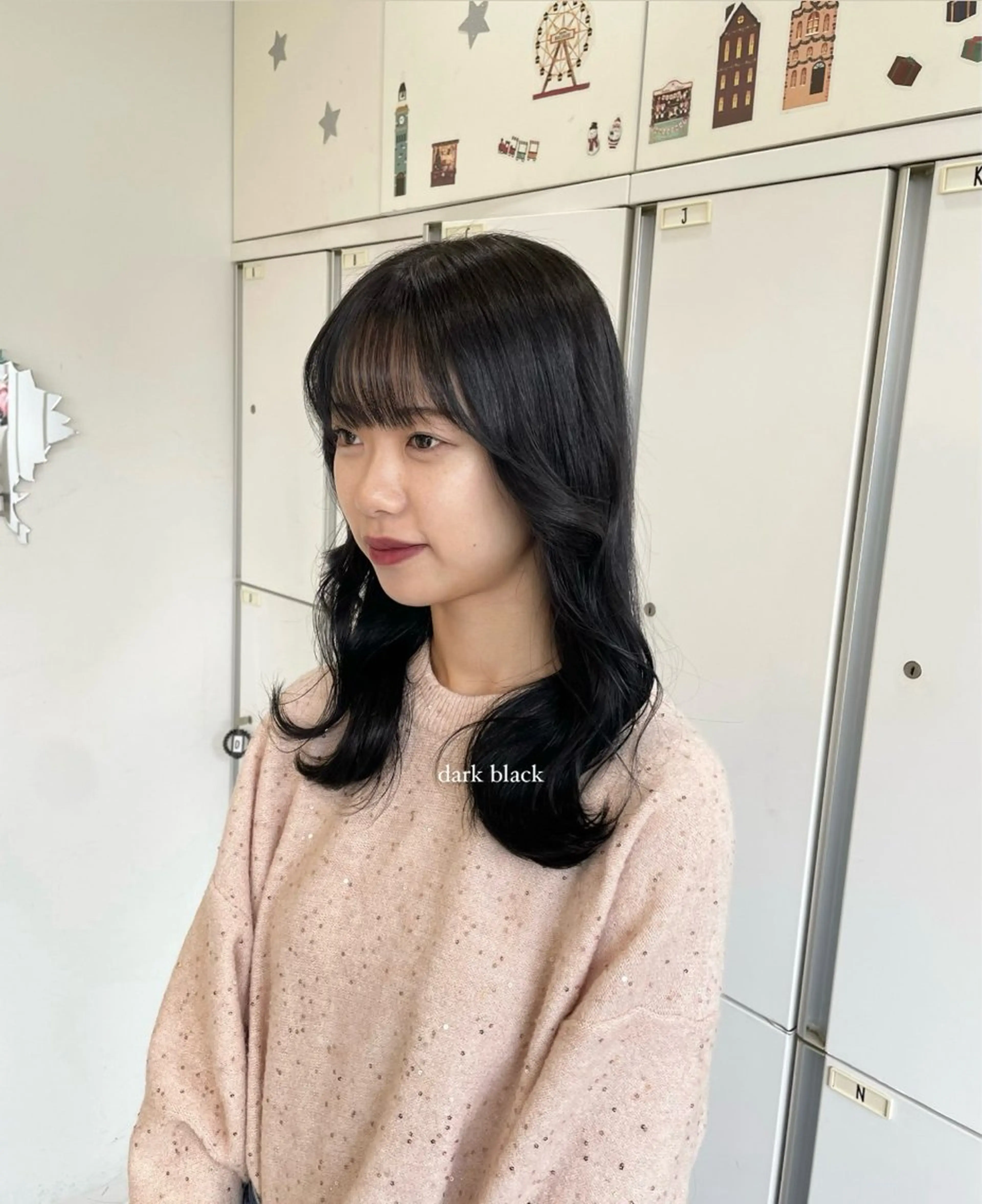 セミロング カラー 透明感カラー nanaka :のヘアスタイル