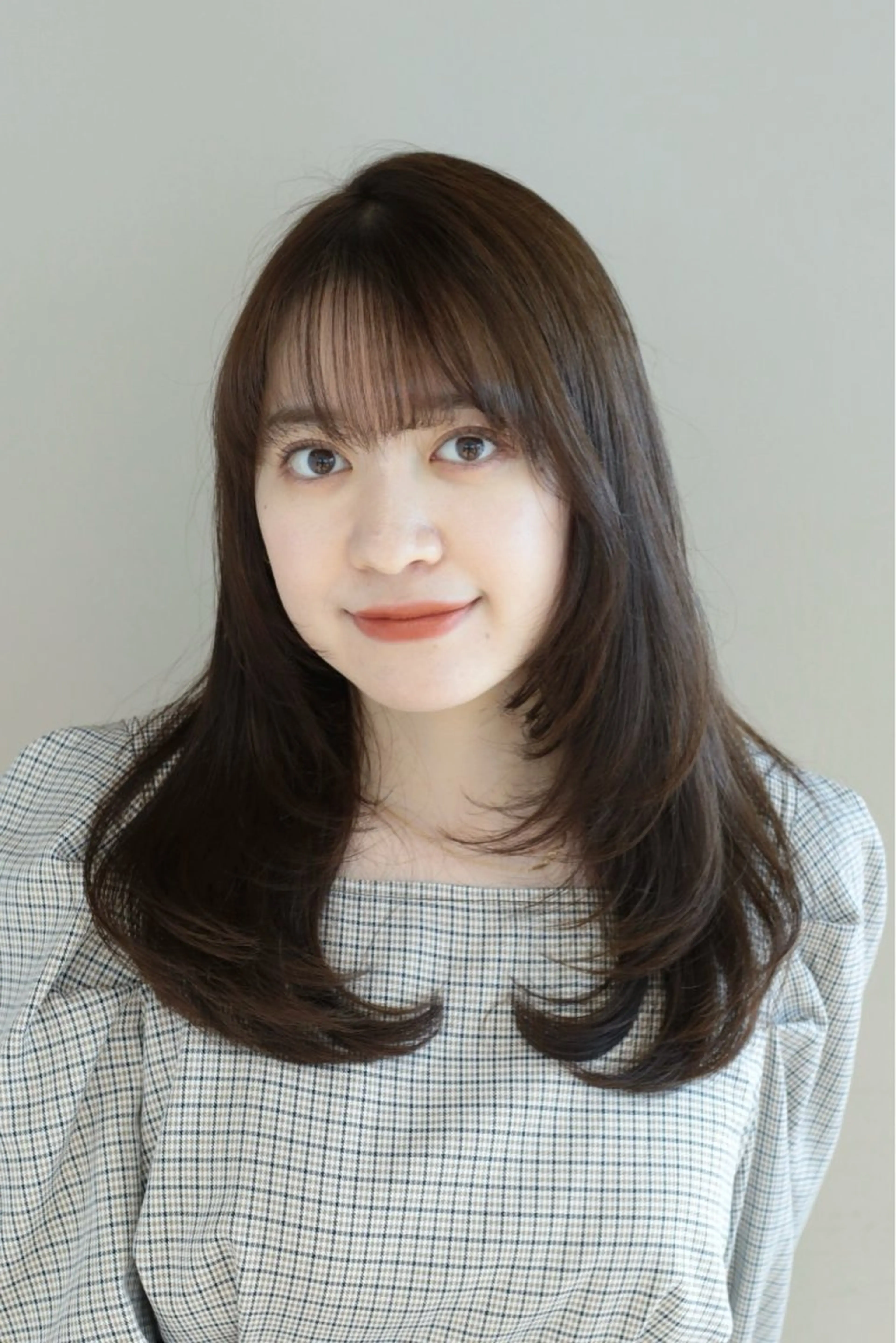 セミロング カラー レイヤーカット カット ヘアカラー トリートメント 髙木美緒🌿 レイヤー/アレンジのヘアスタイル