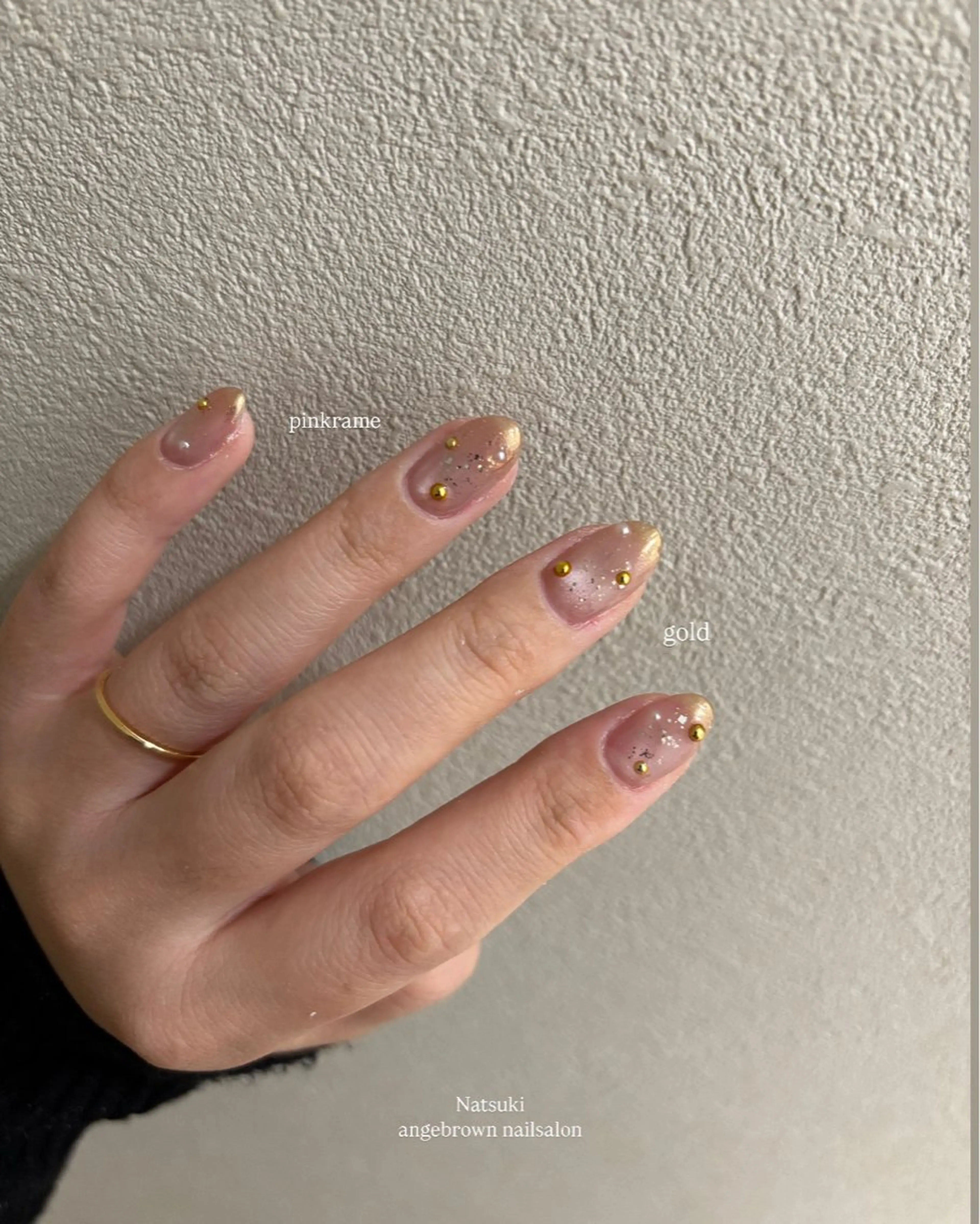 ネイル ハンドネイル angebrown Natsukiのネイルデザイン