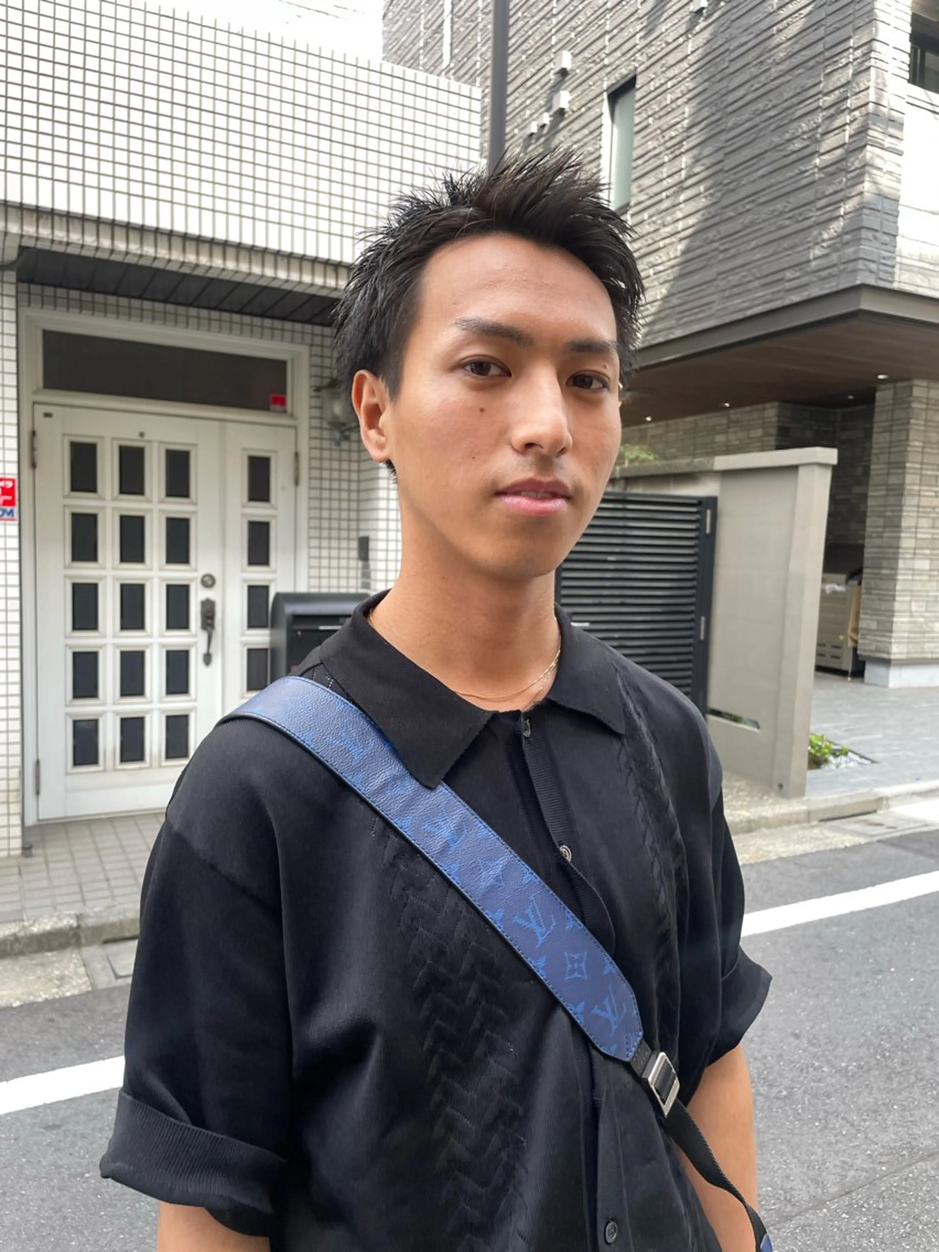 ショート カラー パーマ ヘアアレンジ メンズ 似合わせカラー / レイヤーMADOKAのヘアスタイル