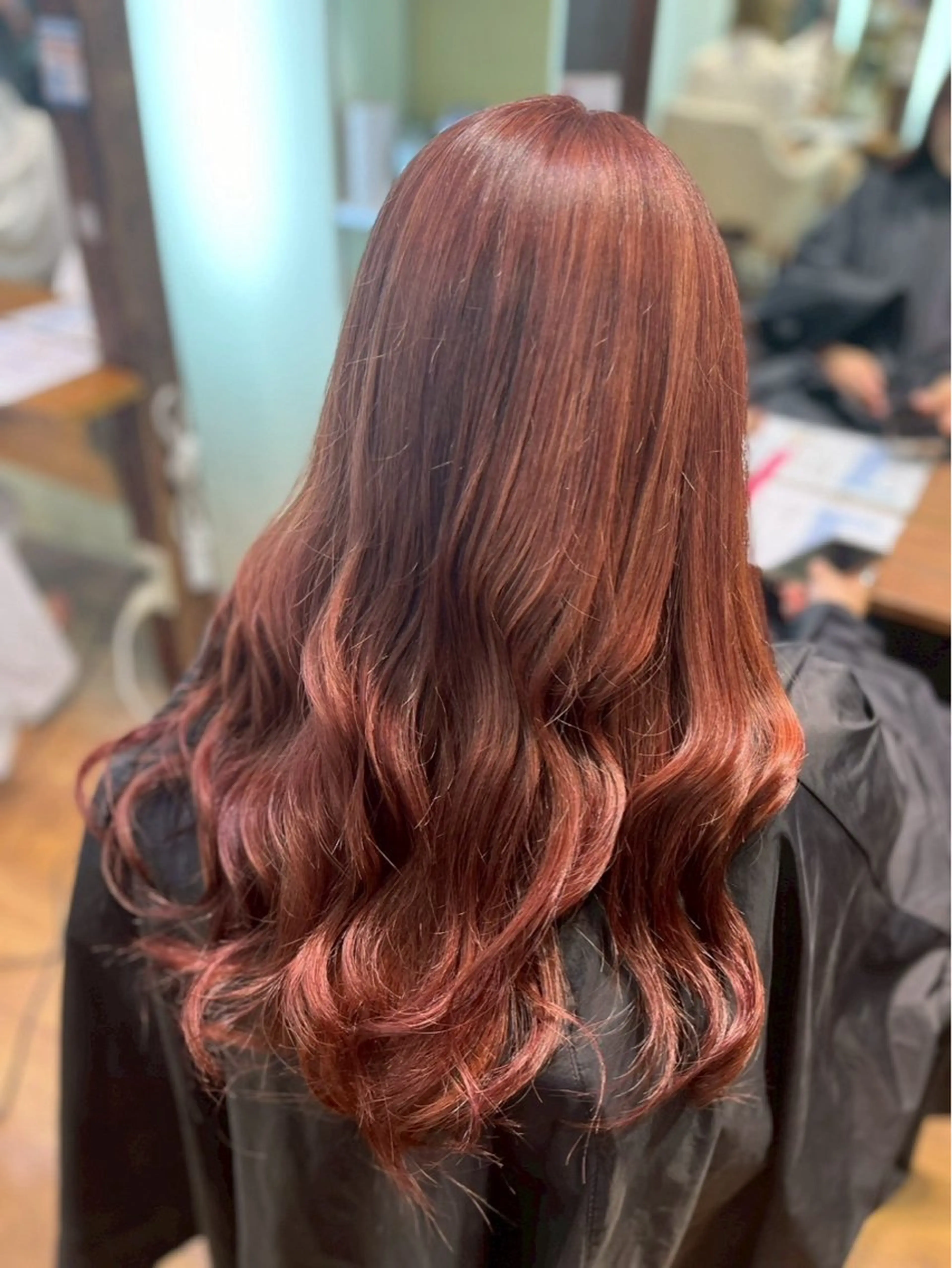 ロング ✨️ 藤田    輝 ✨️カラーモデル募集のヘアスタイル