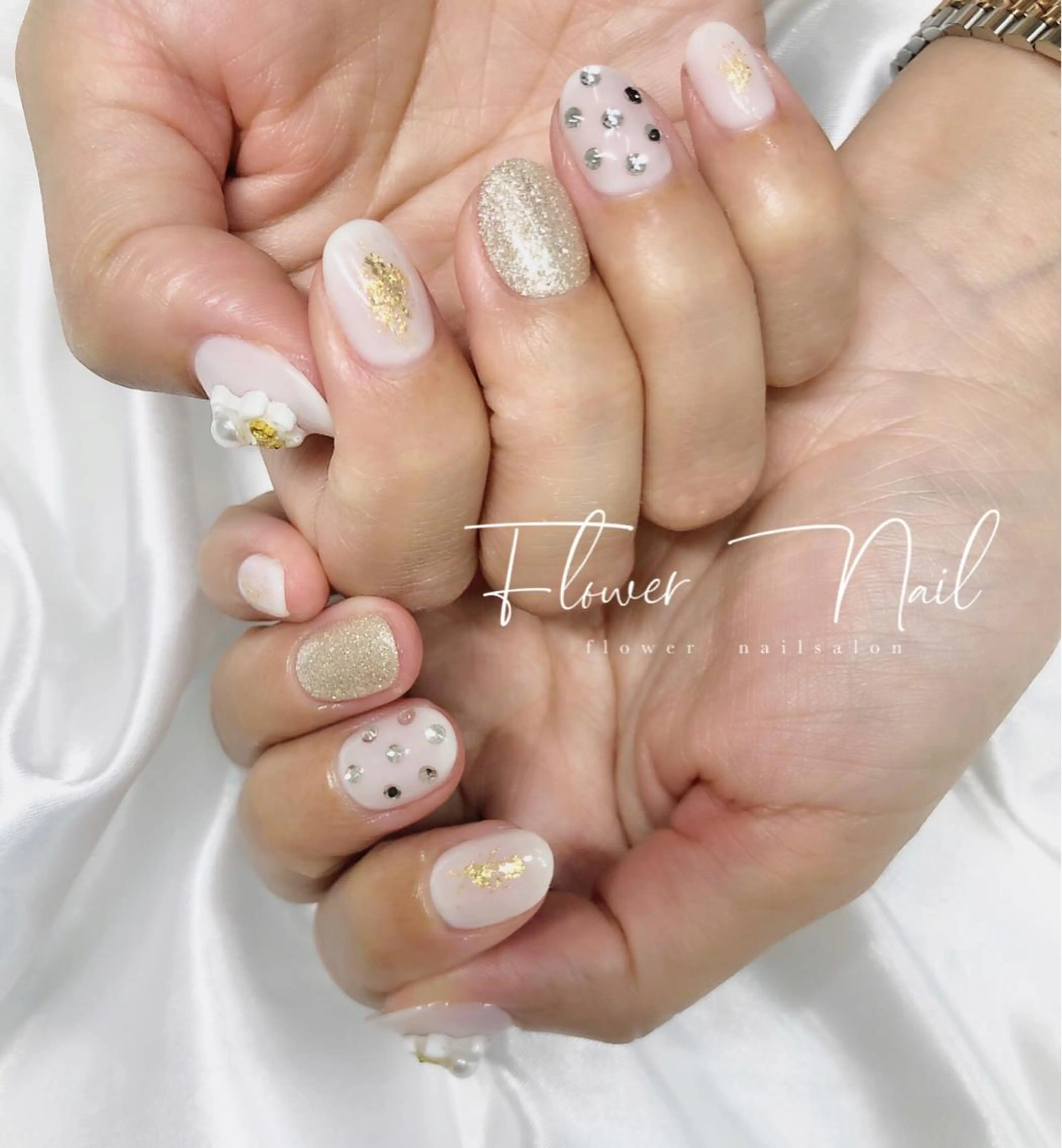 ネイル Flower nailのネイルデザイン