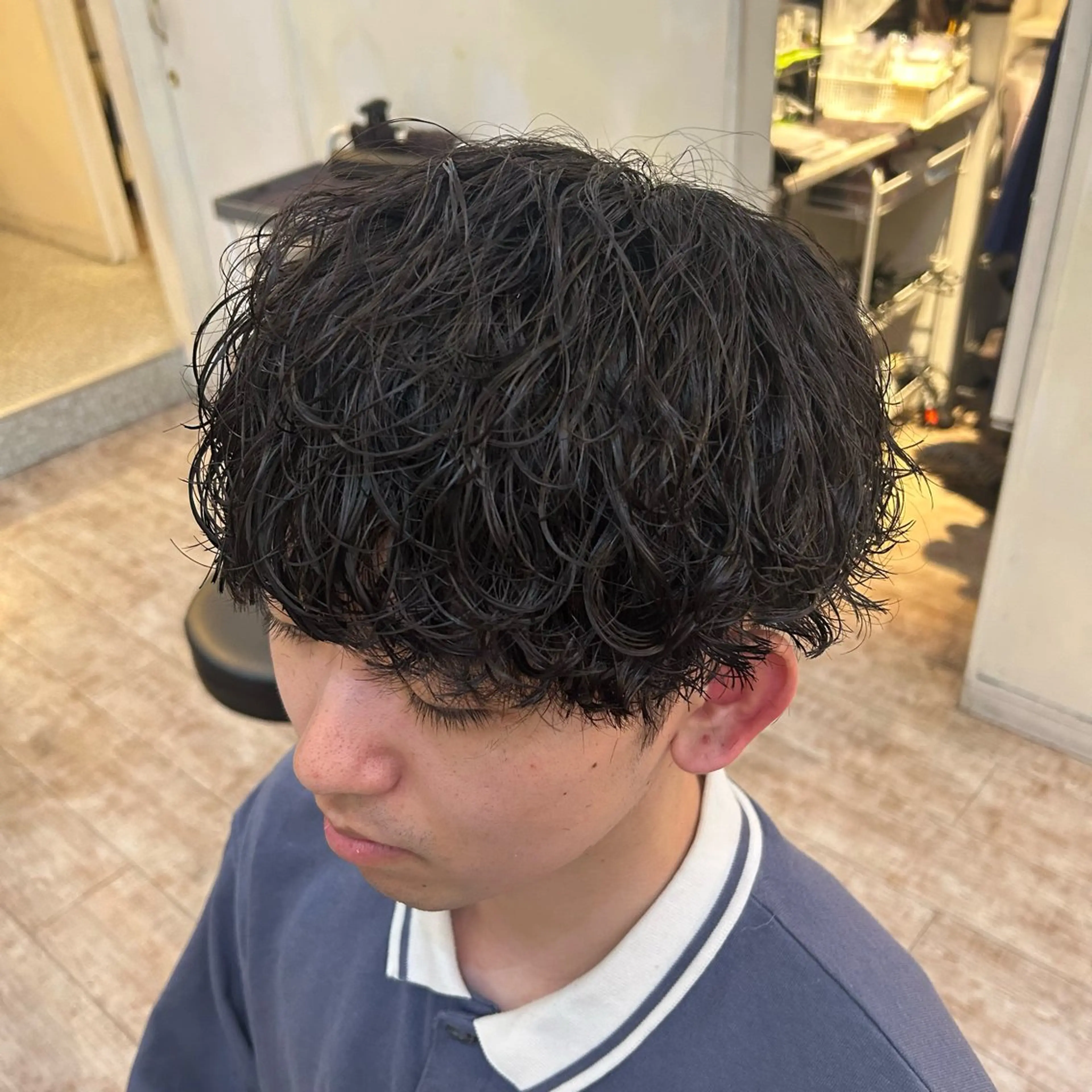 パーマ メンズ 透明感カラー🧸艶髪 🫧manamiのヘアスタイル